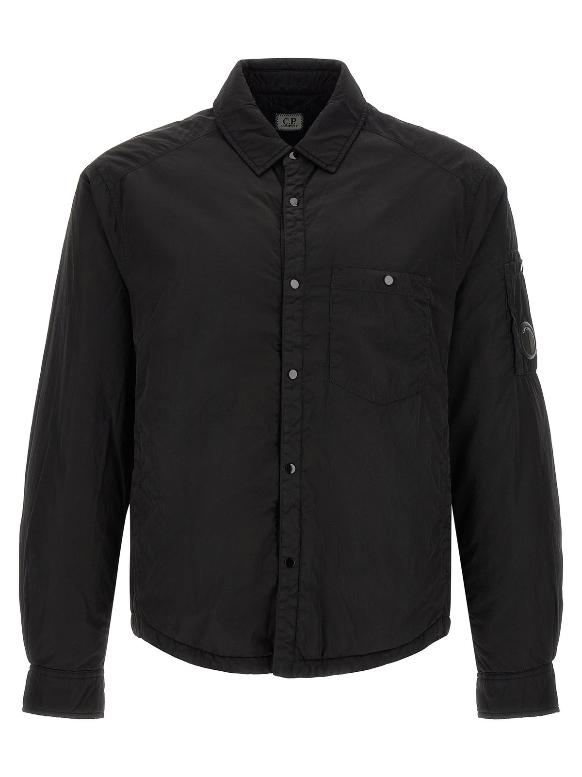 'Chrome-R Padded Button' overshirt
