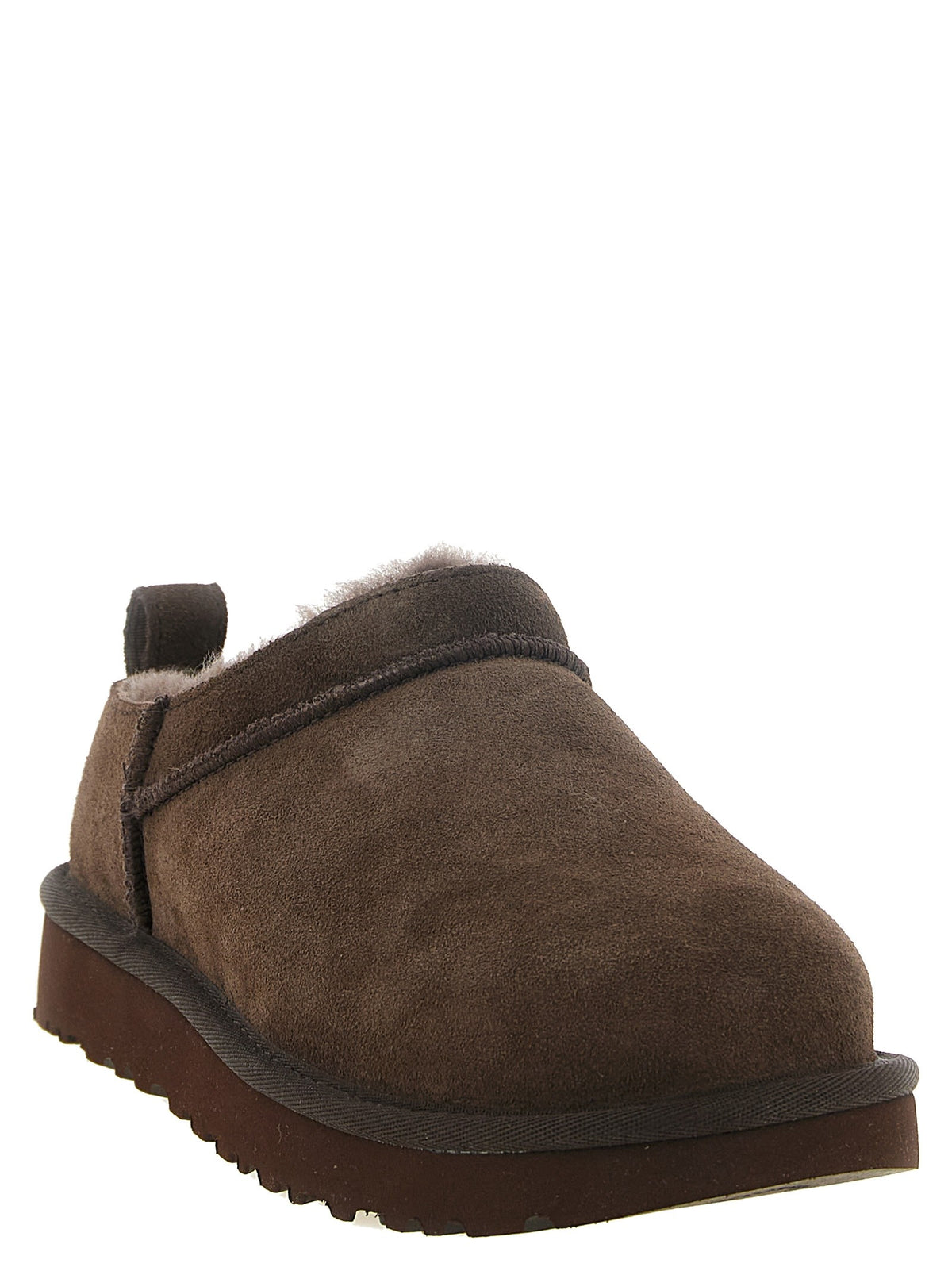 'Classic Micro' dark brown ankle boots