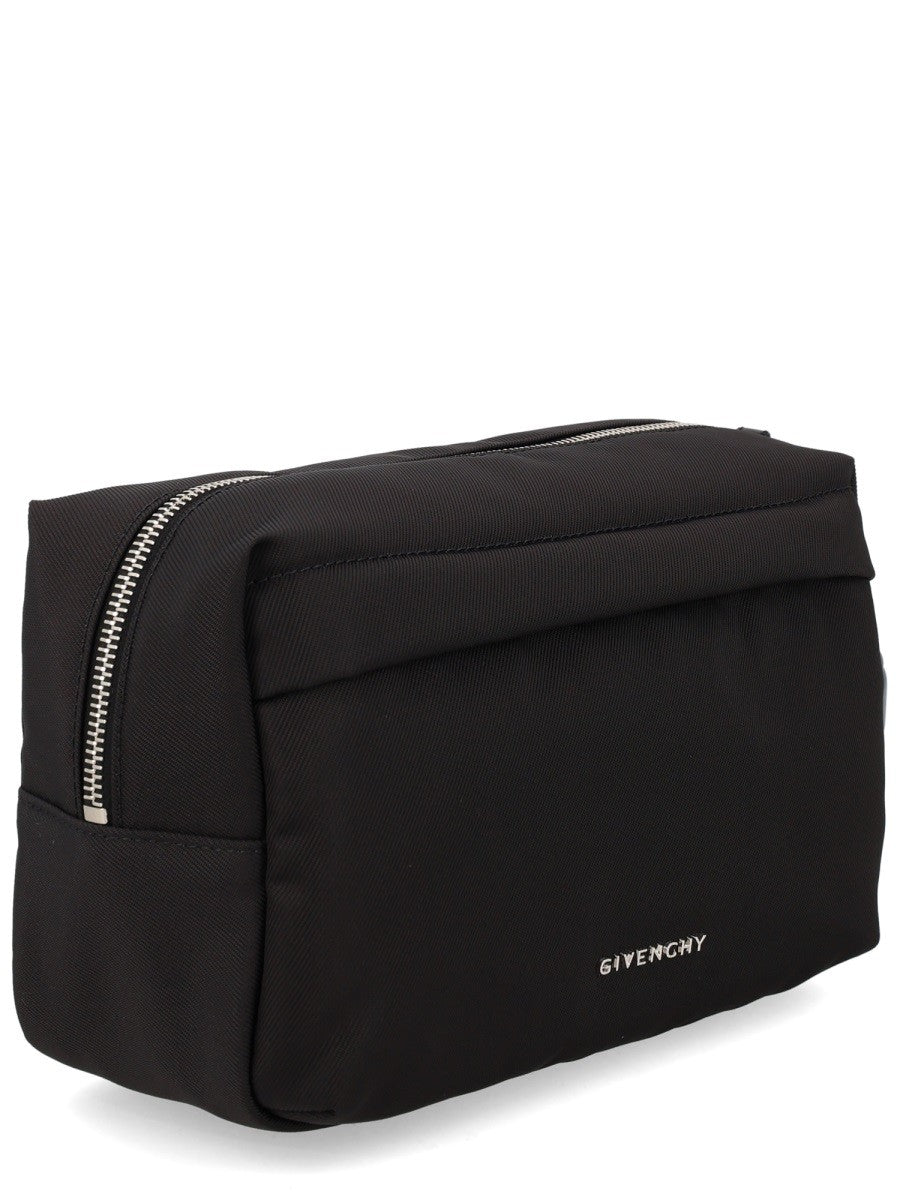 CLUTCH BAG WITH LOGO