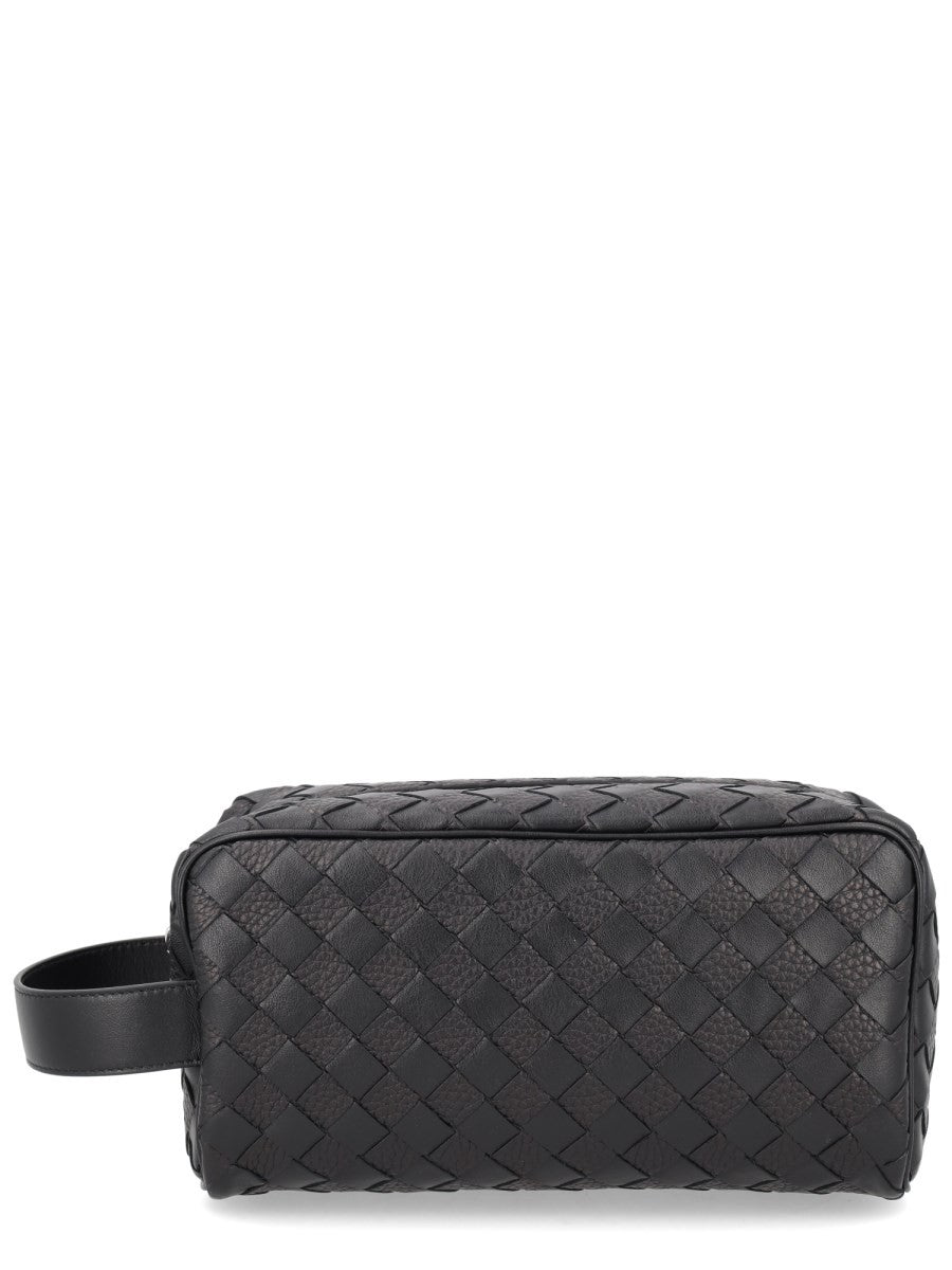 CLUTCH BAG WITH WOVEN PATTERN