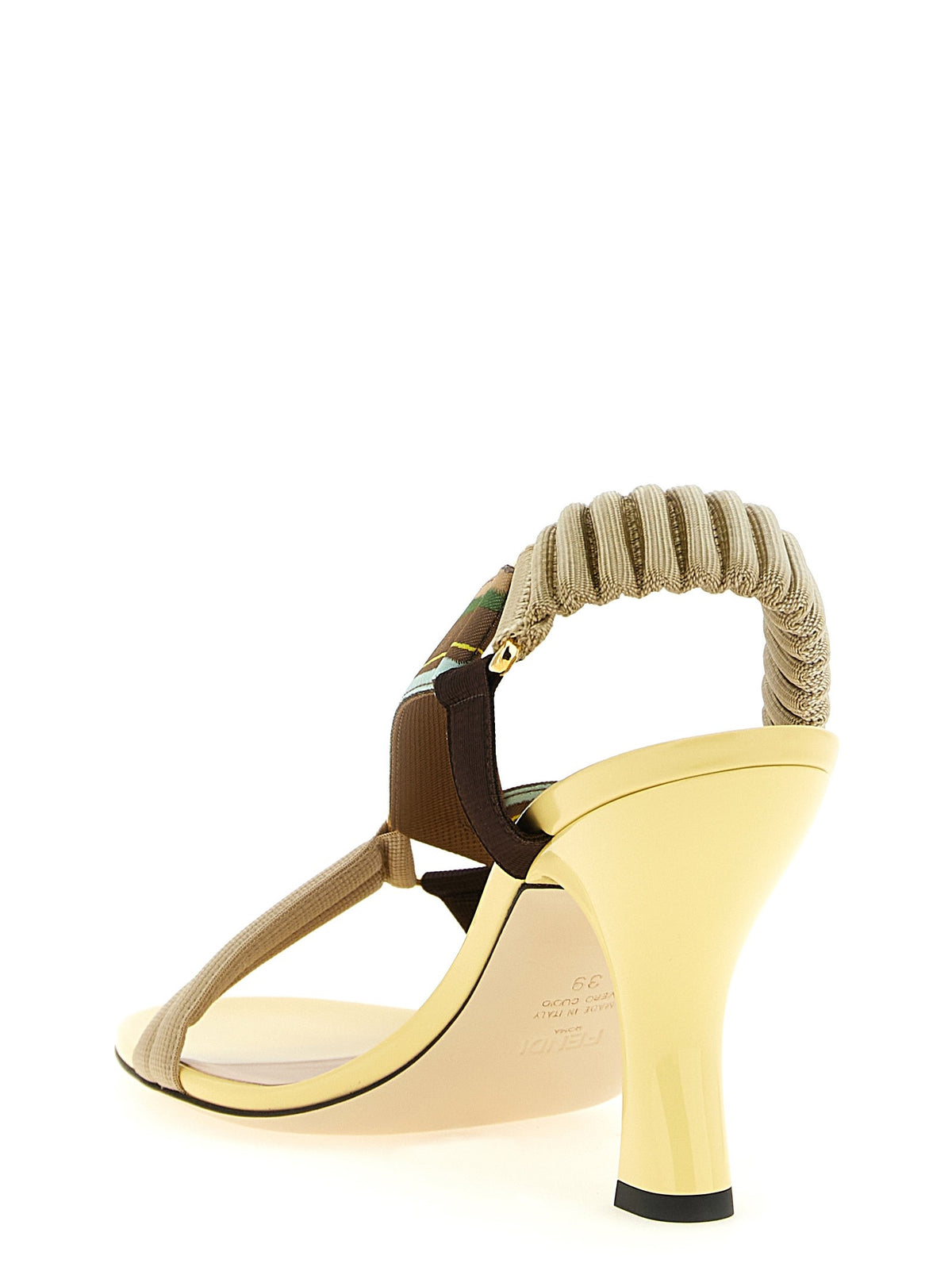 'Colibrì' sandals with cable ties
