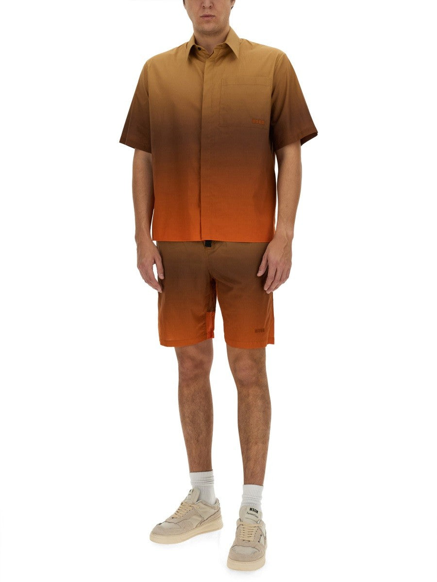 COTTON BERMUDA SHORTS