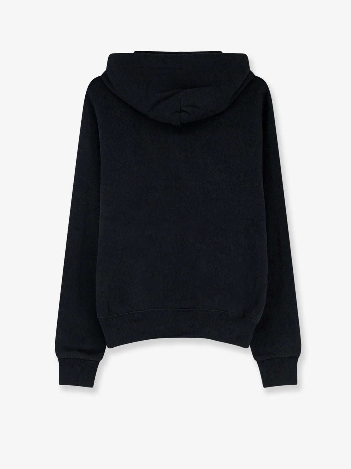 Cotton blend sweatshirt with embroidered logo on the front