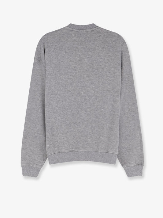 Logo print embroidery sweatshirt