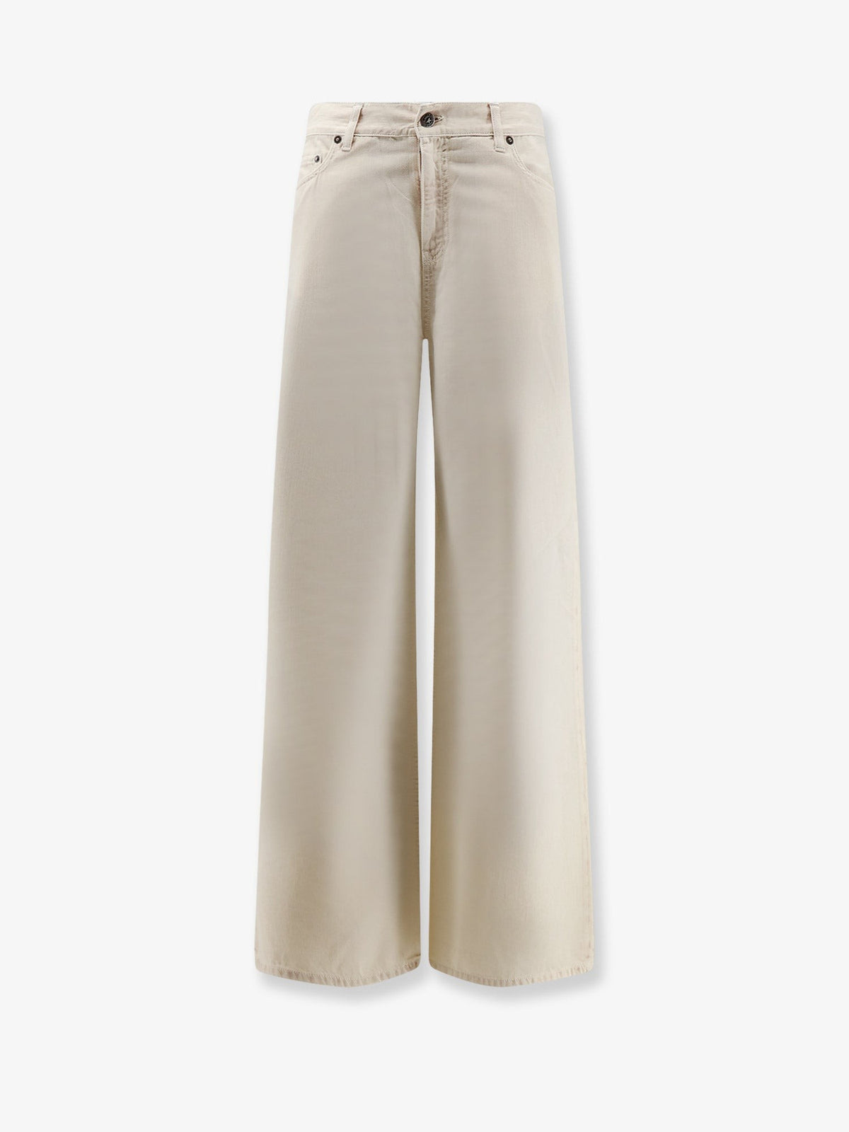Cotton blend trousers