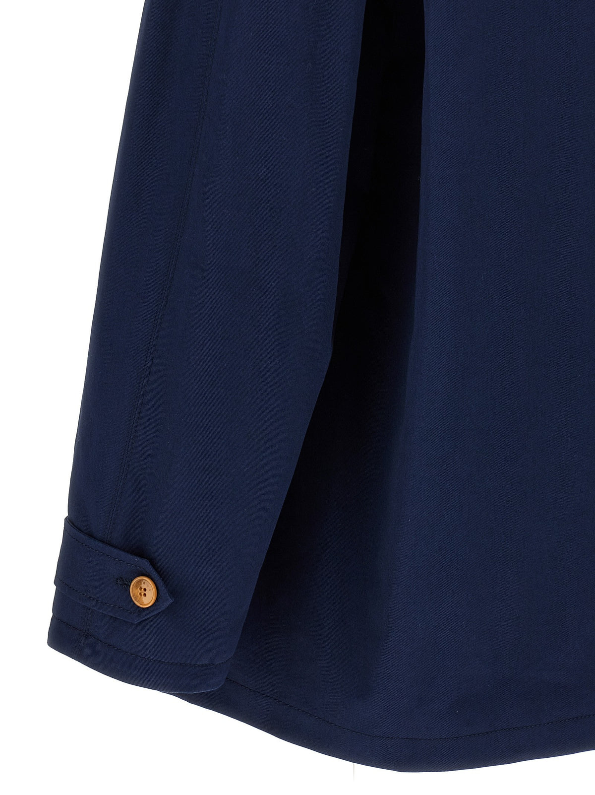 Cotton gabardine parka
