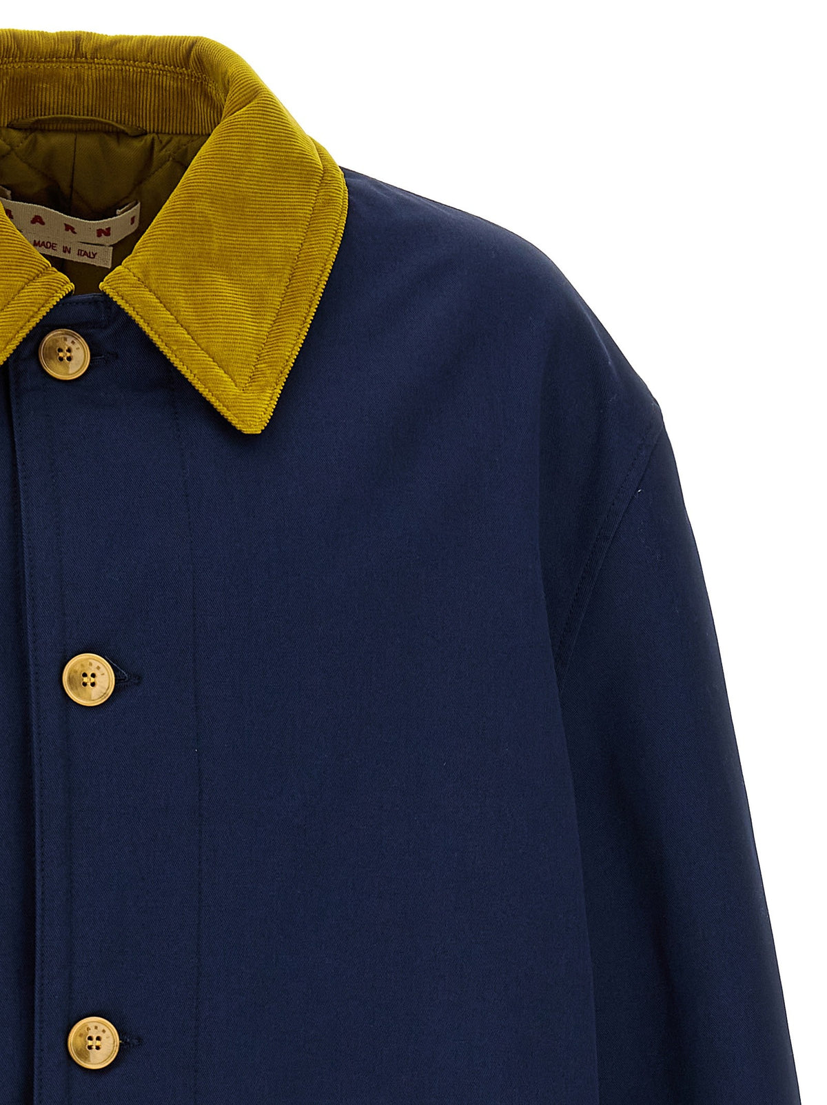 Cotton gabardine parka