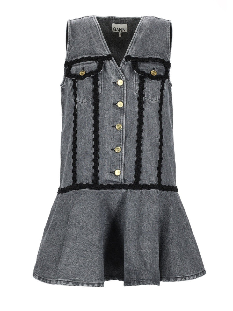 COTTON MINI DRESS