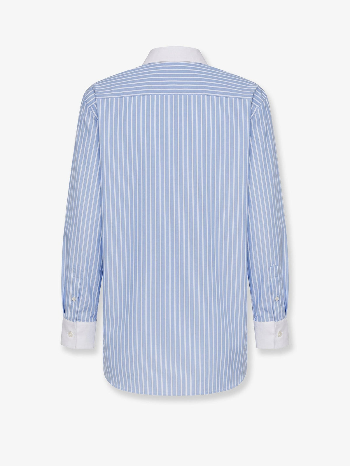 Cotton shirt with Dior embroidery