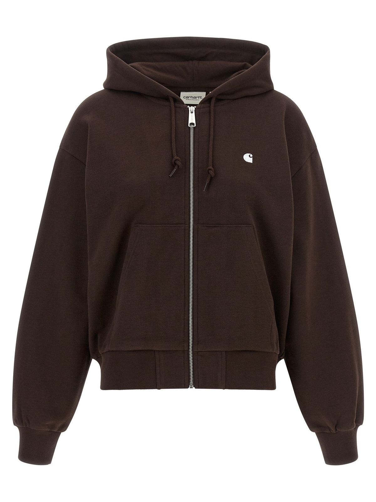 Cotton sweatshirt with embroidery