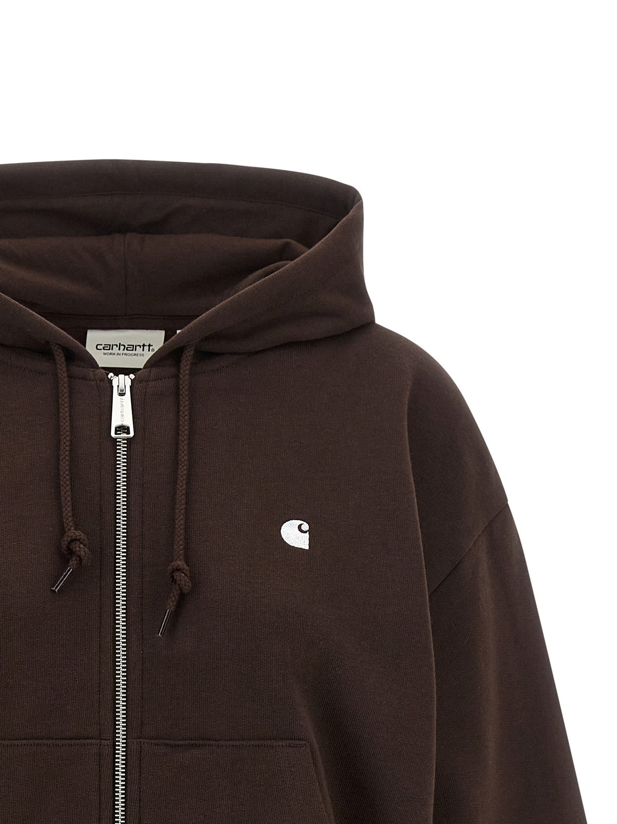 Cotton sweatshirt with embroidery