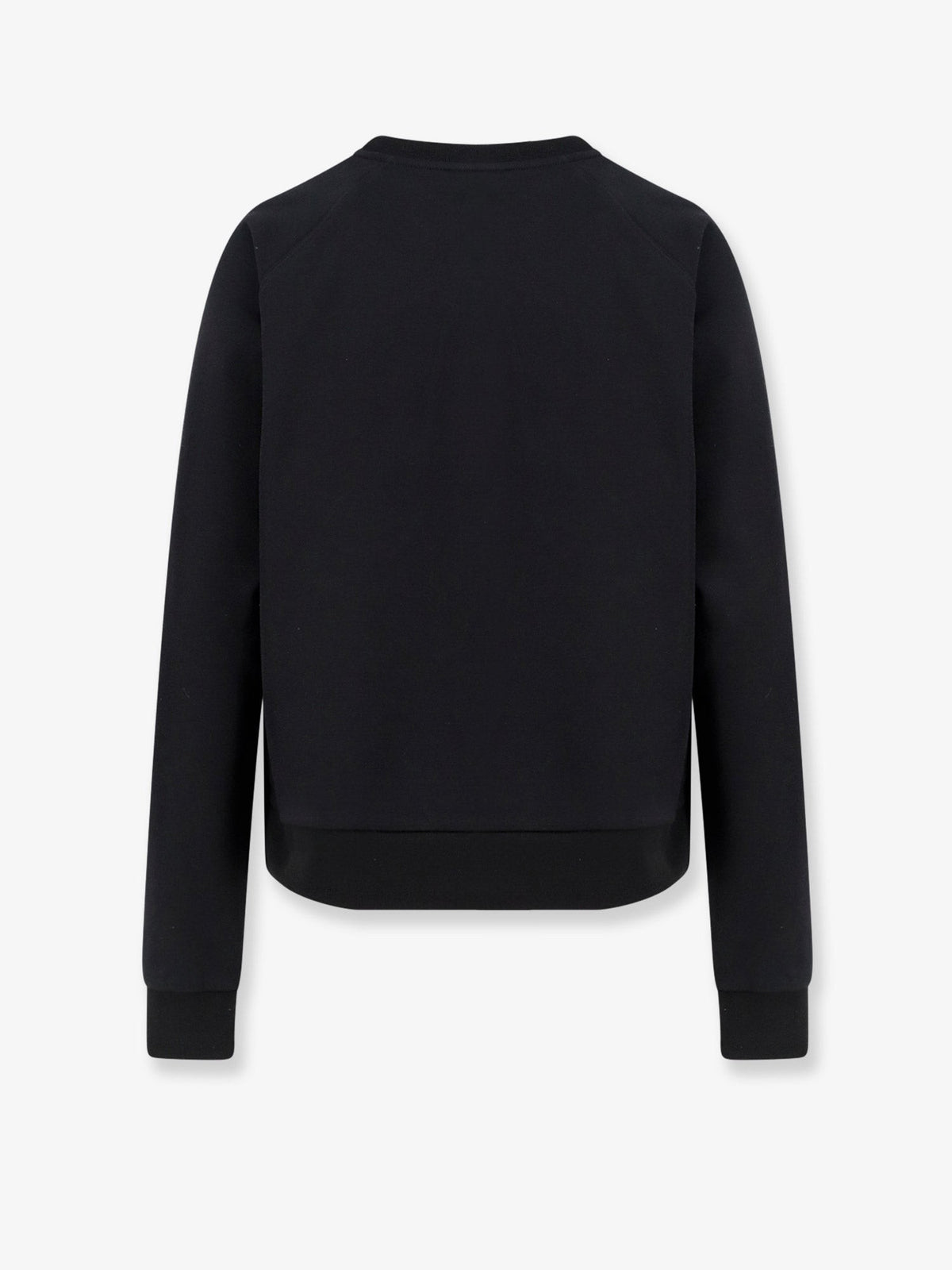 Cotton sweatshirt with front logo