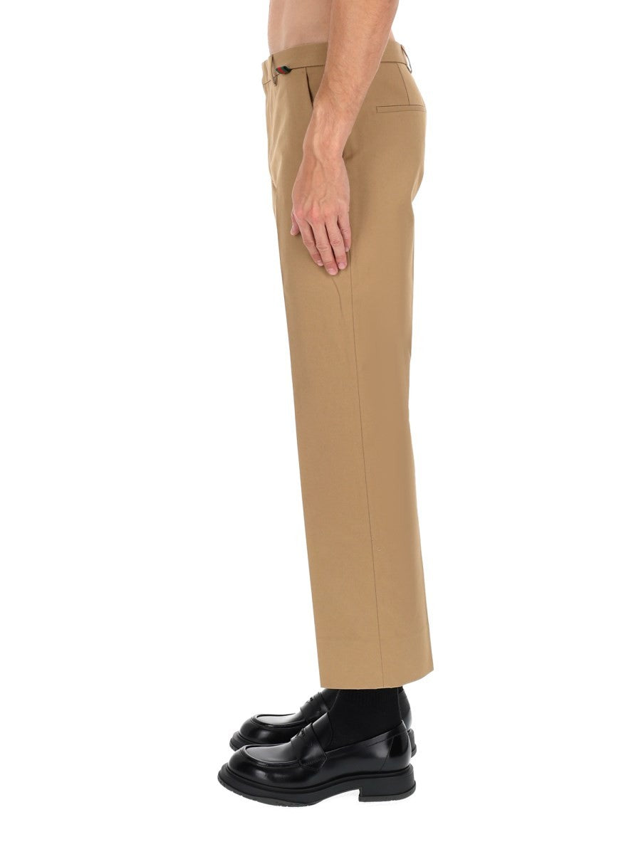 COTTON TAILORED PANTS