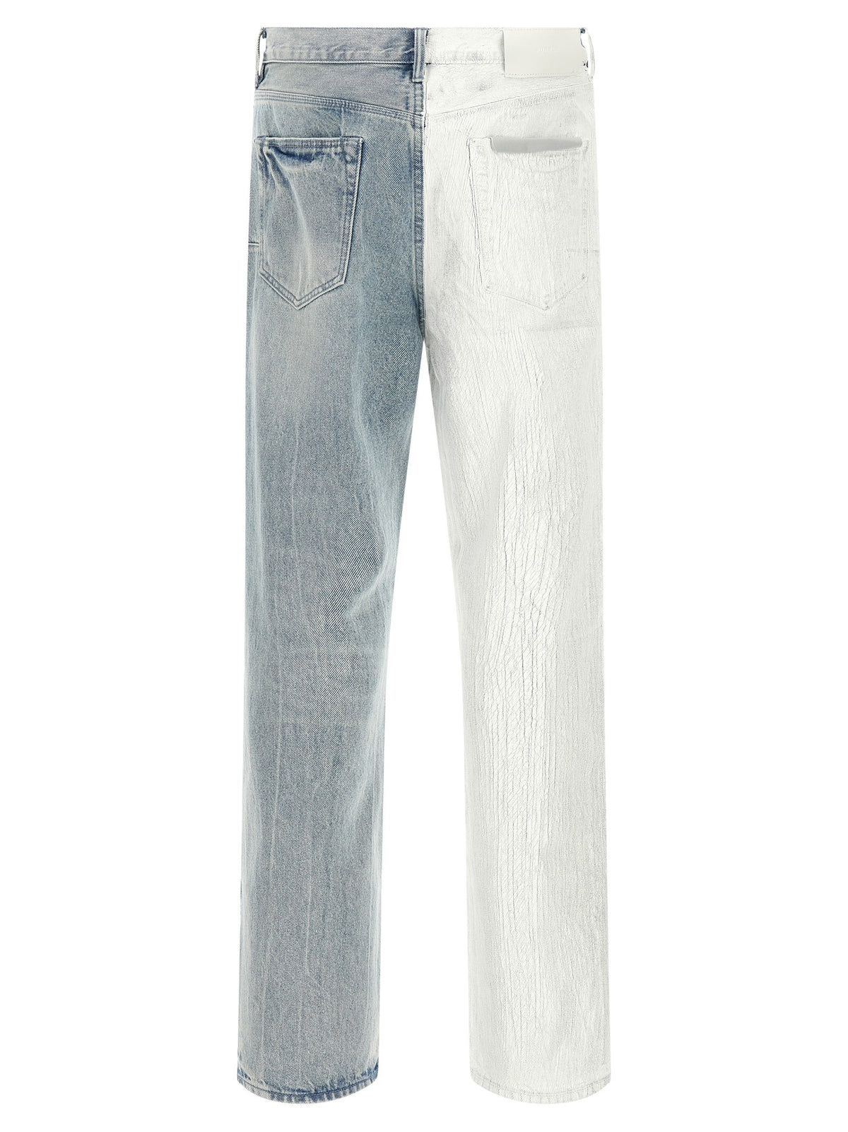 'Crackle Silver' jeans