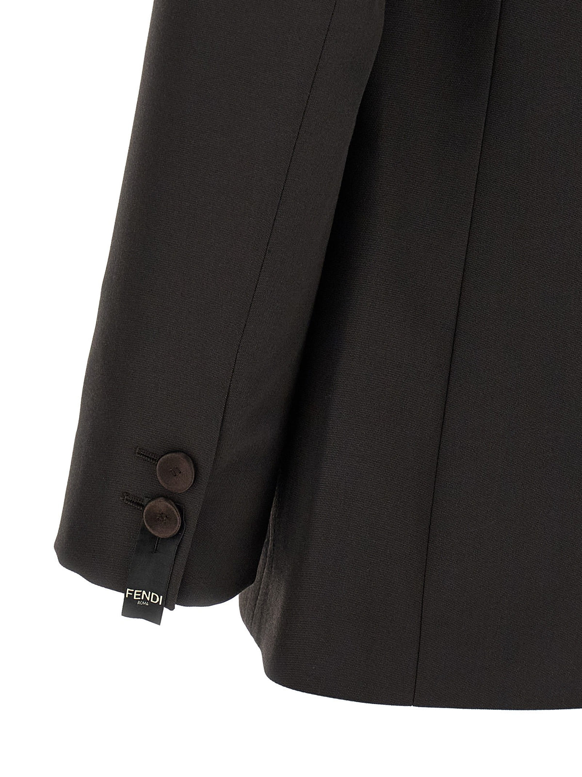 Crepe wool blazer
