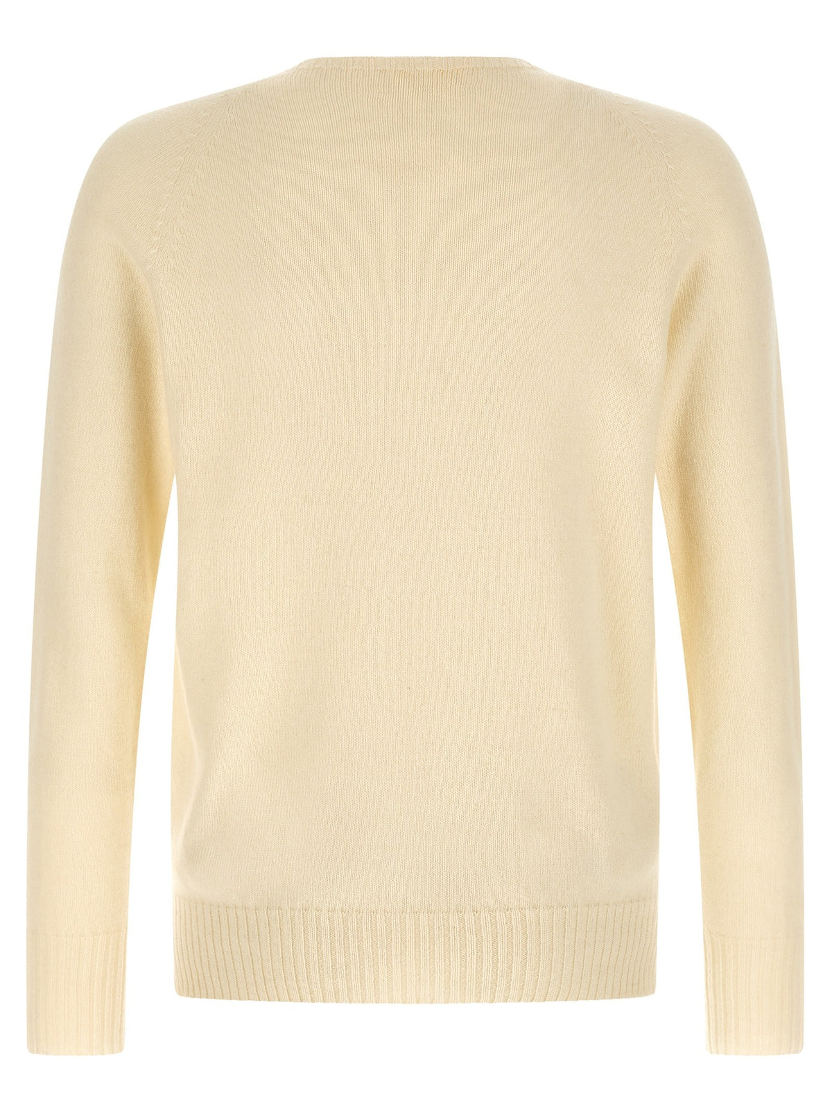 Crew-Neck Sweater with Slits