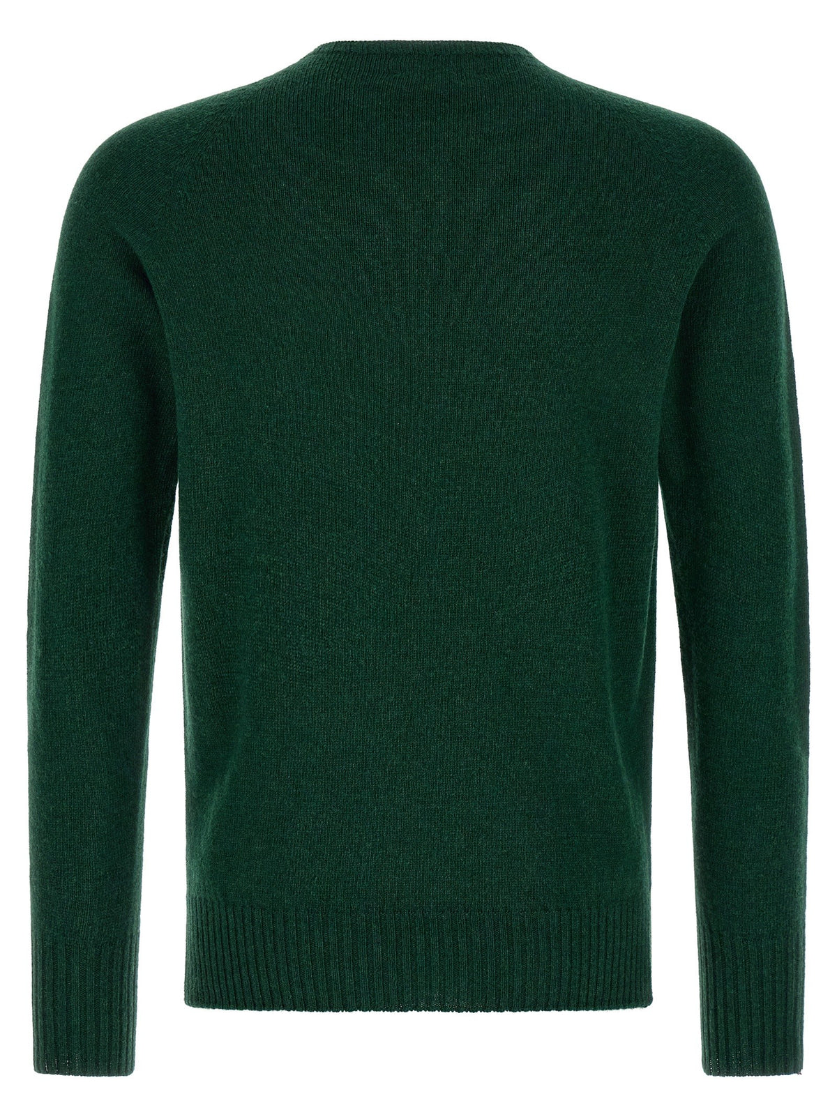 Crew-Neck Sweater with Slits