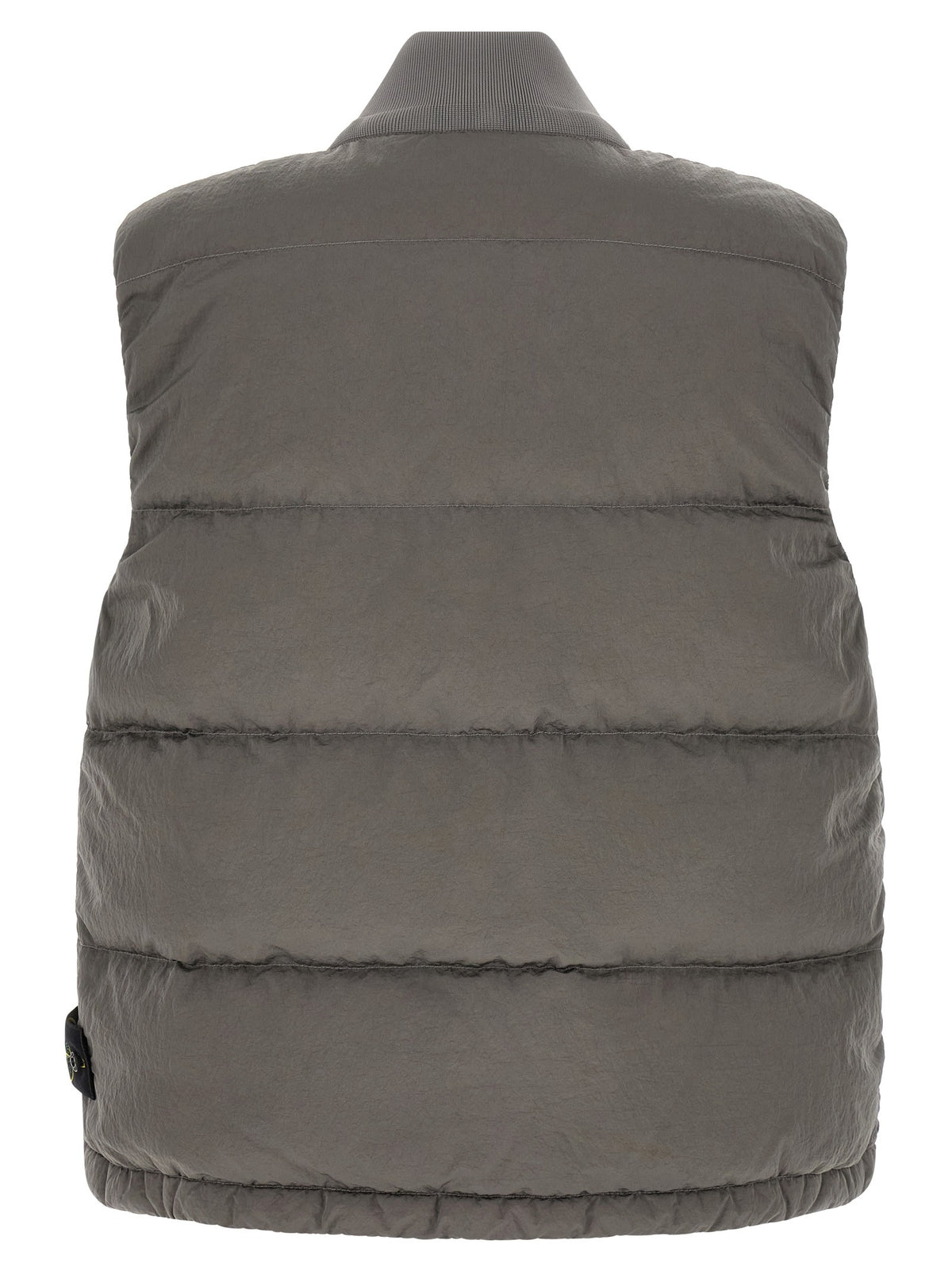 Crinkled effect vest