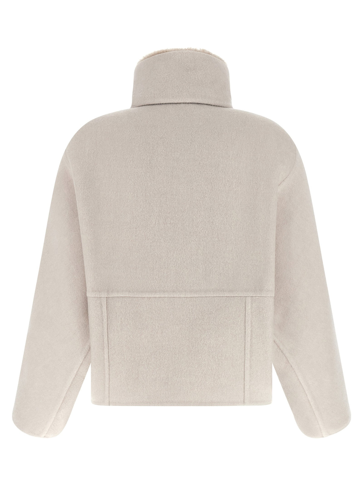 Wool and cashmere blend jacket