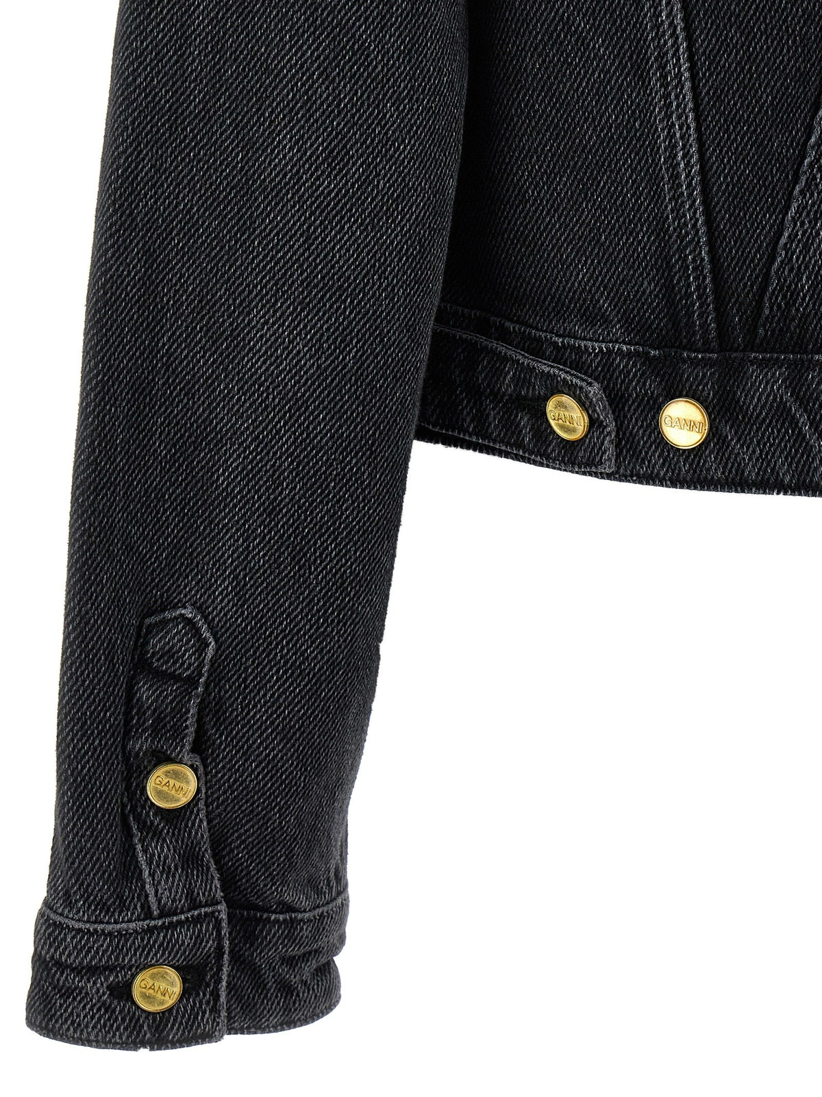 Cropped denim jacket