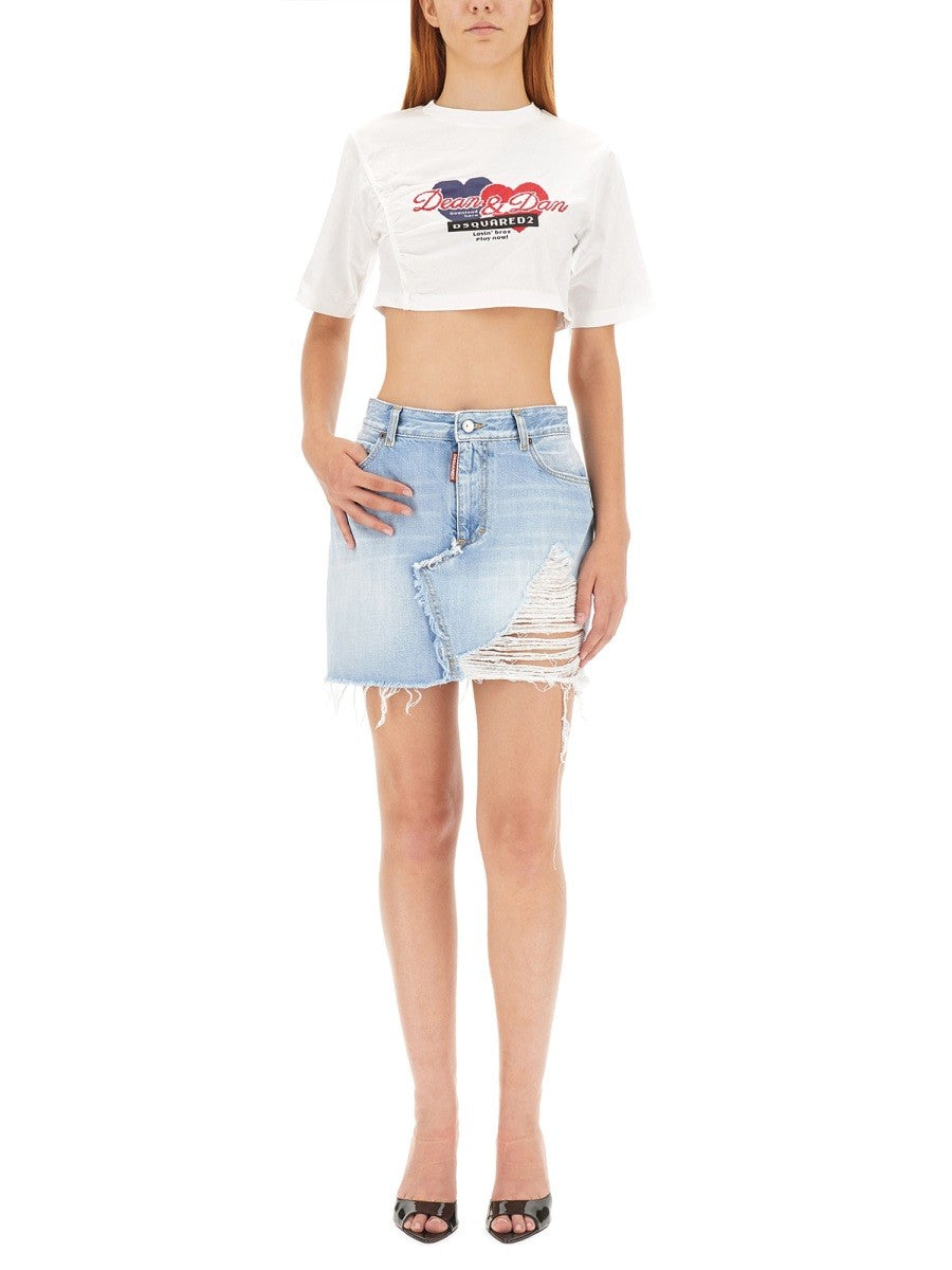 CROPPED FIT T-SHIRT
