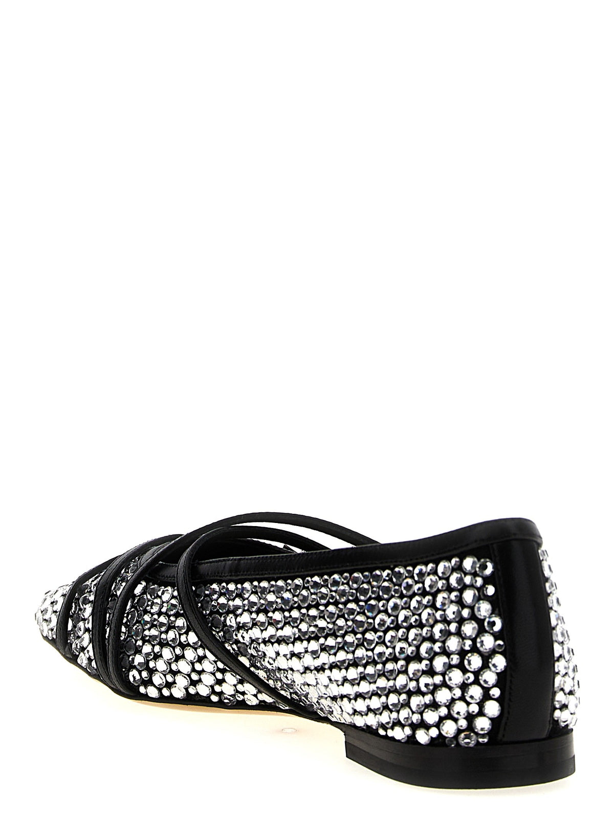 'Crystal Net' ballet flats
