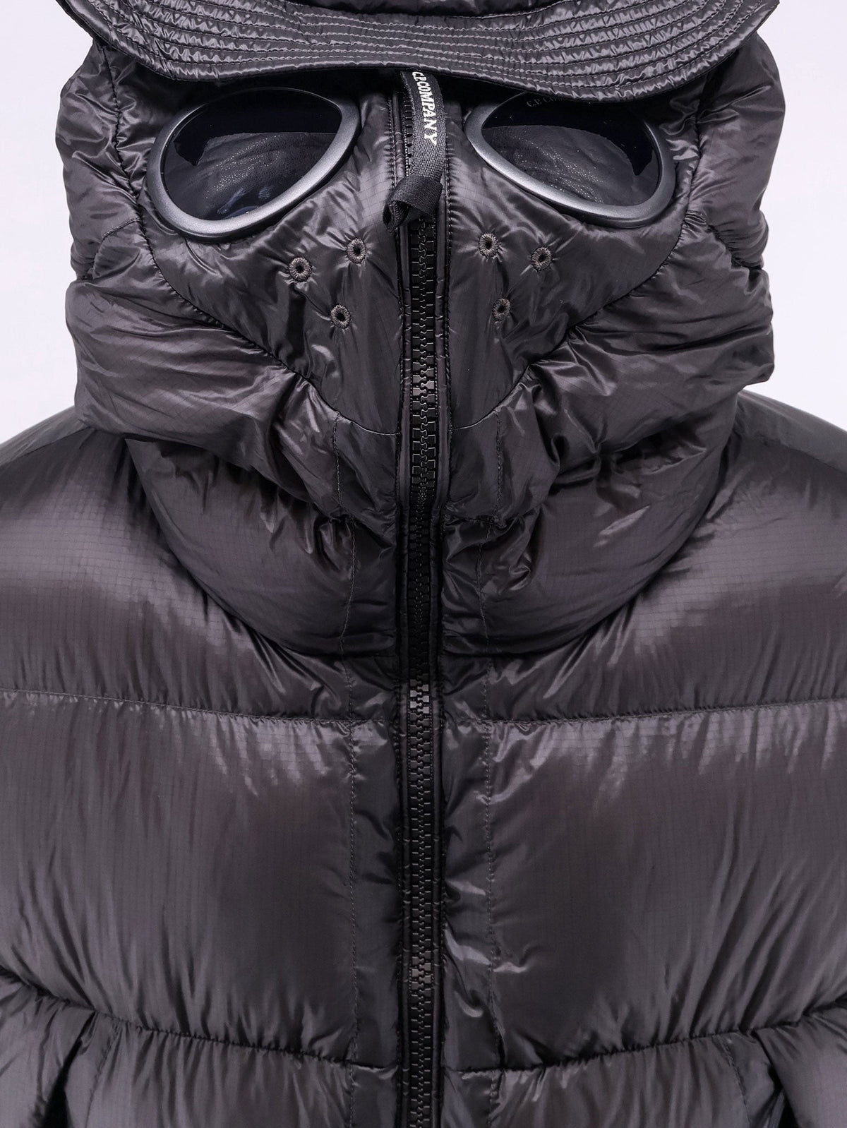 D.D. Shell Explorer Lens down jacket in 7-denier matte micro-ripstop nylon