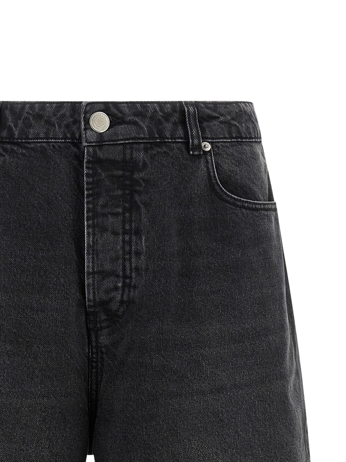 Denim bermuda shorts