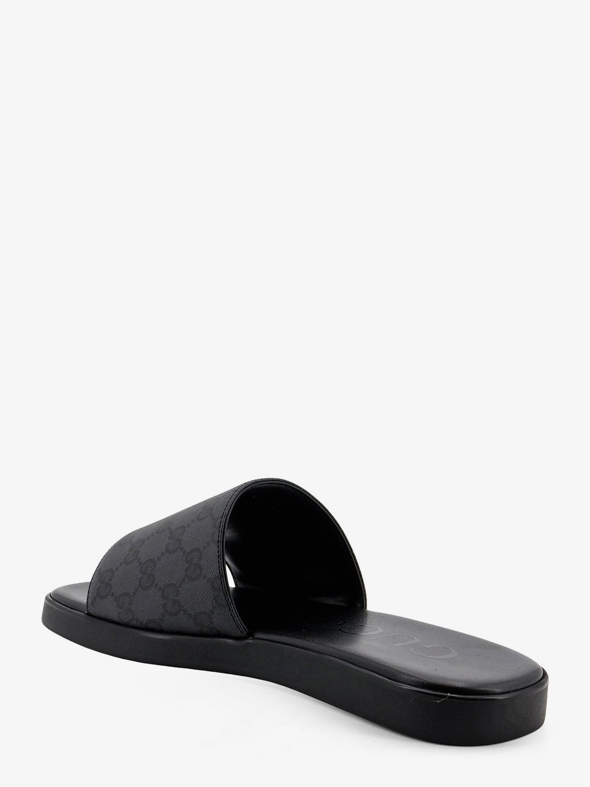 Denim sandals with GG motif