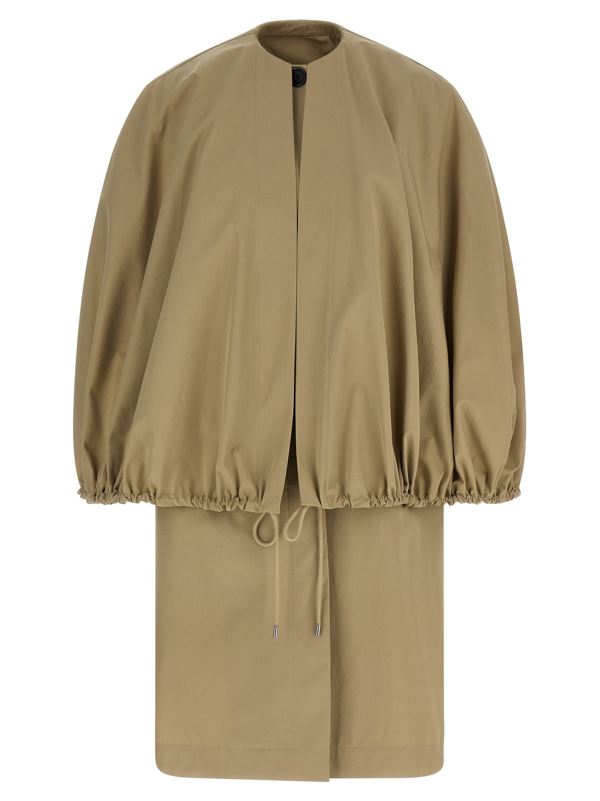 'Detachable cape coat' jacket