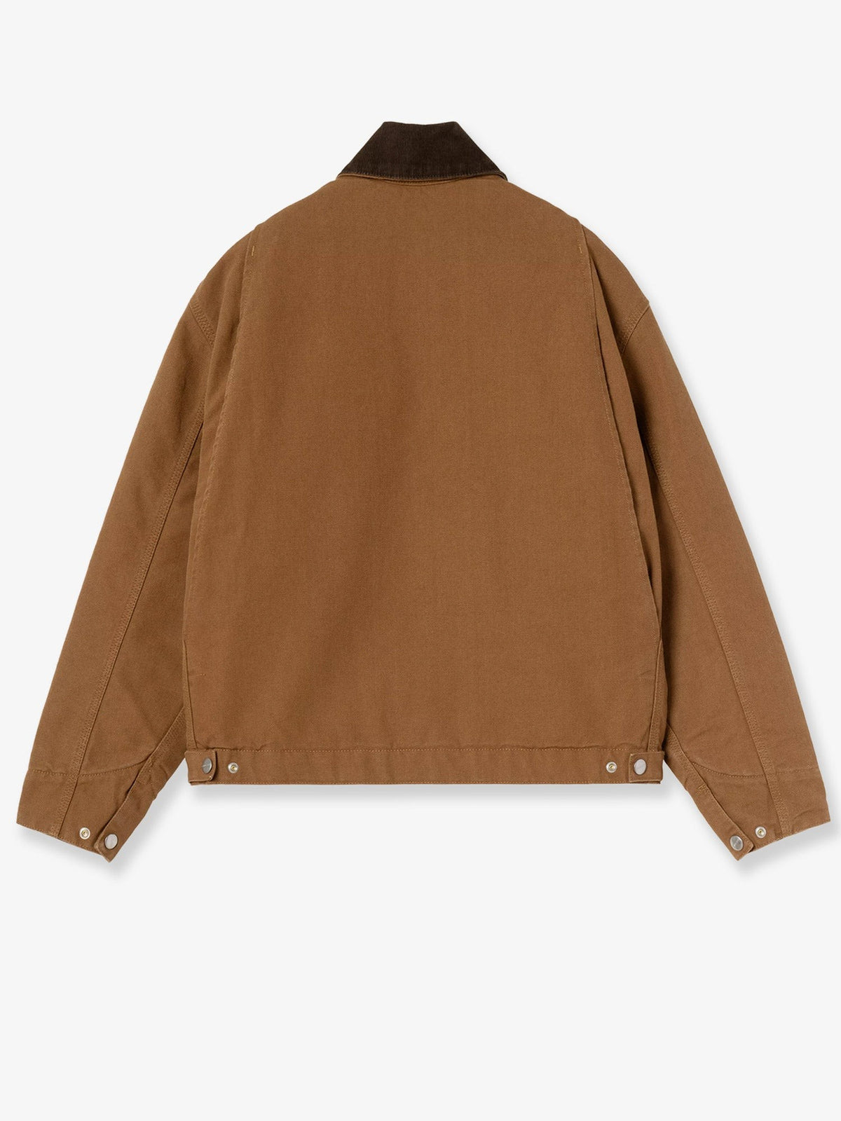 Detroit canvas jacket with front logo patch