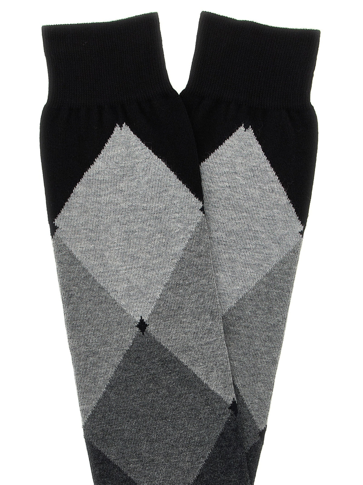 Diamond-shaped socks