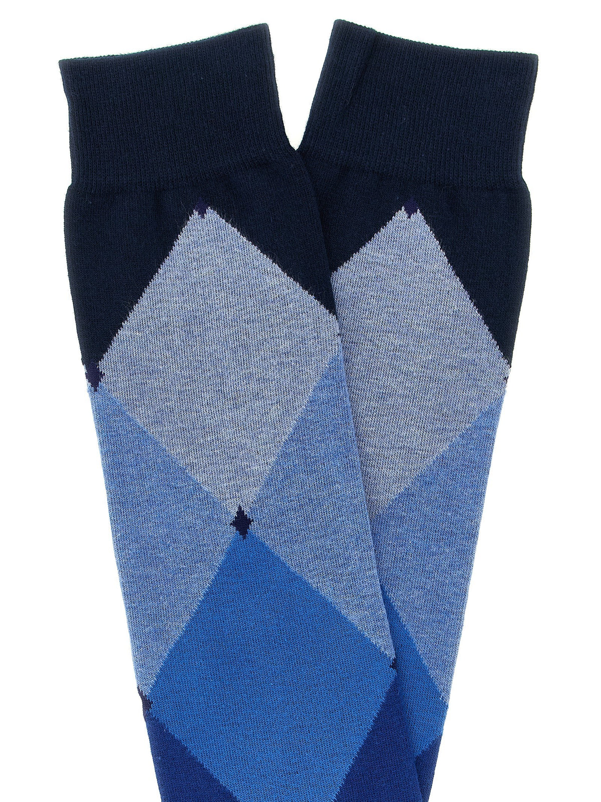Diamond-shaped socks
