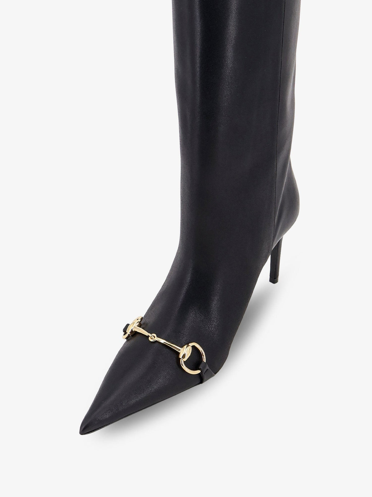 Donna slip-on leather boots