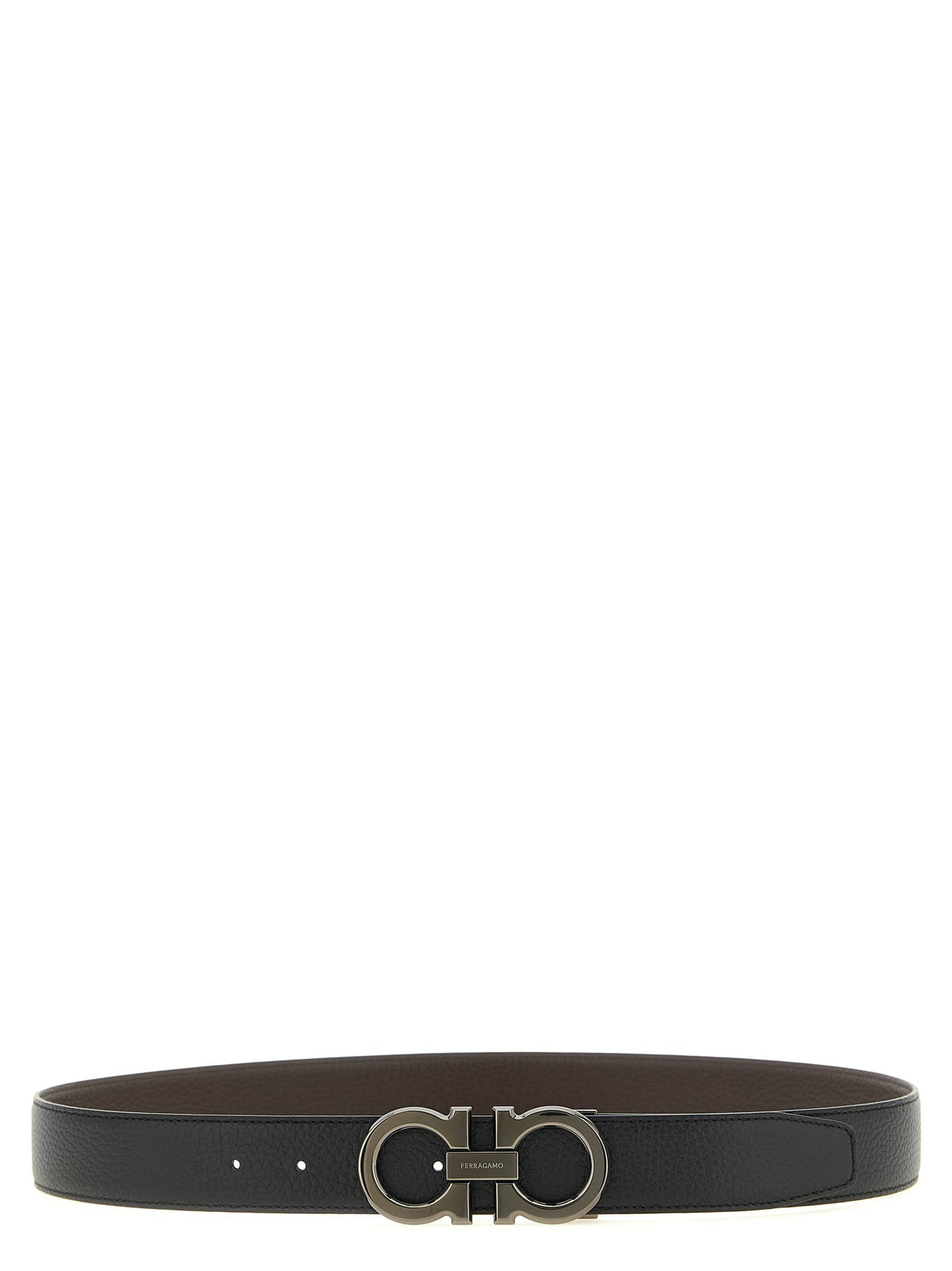 'Doppio Gancini' reversible belt