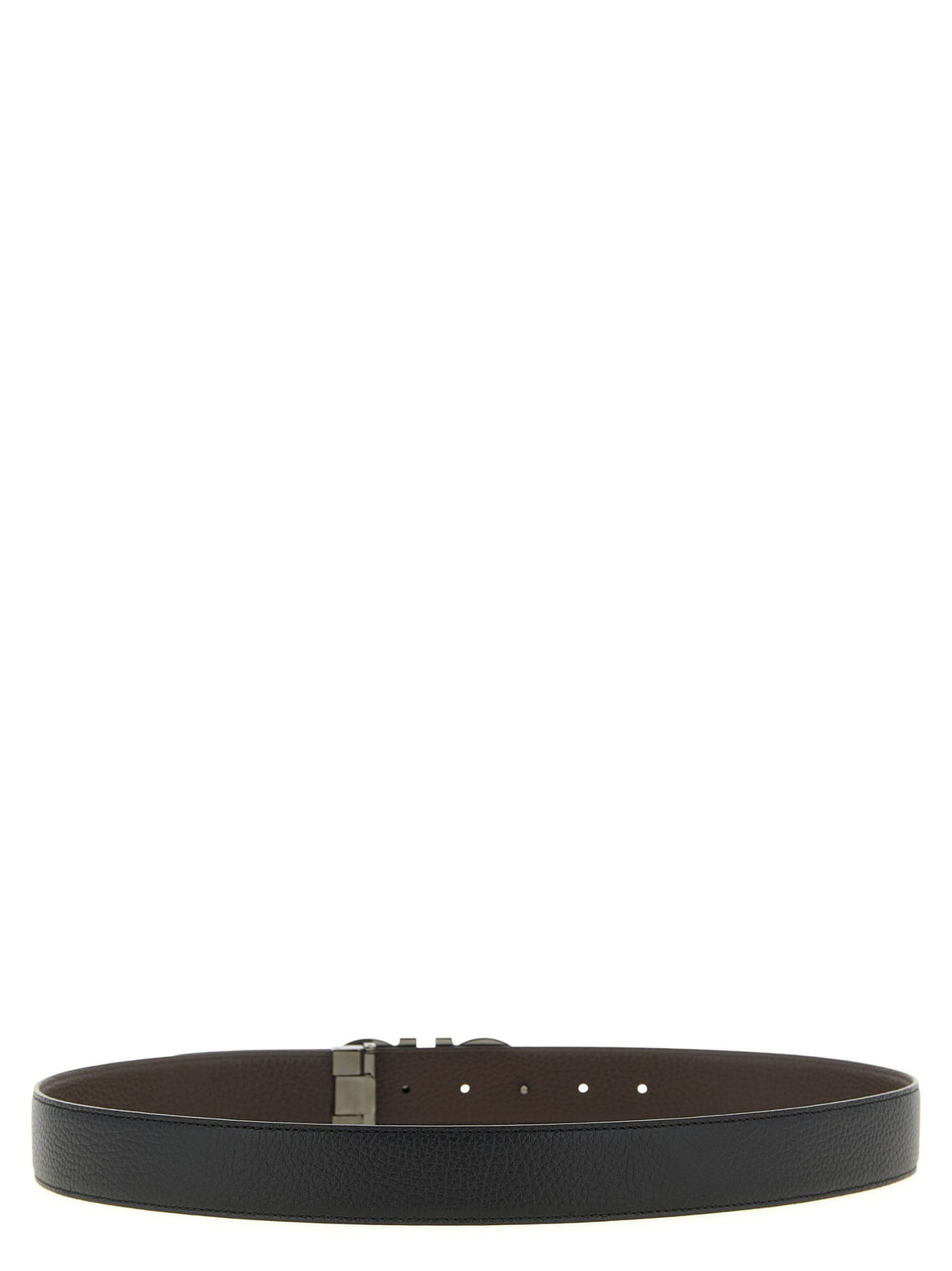 'Doppio Gancini' reversible belt