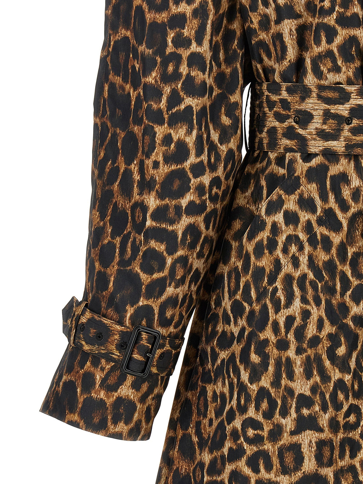 Double-breasted trench coat