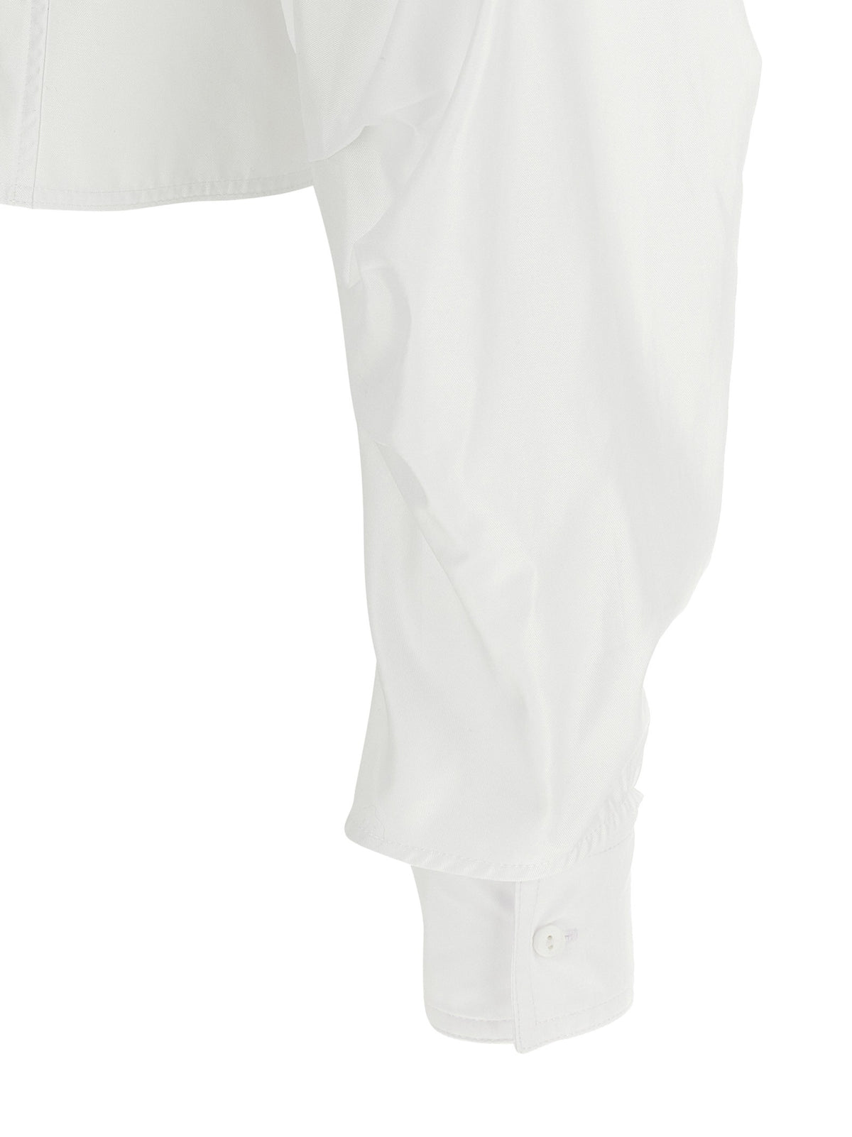 Double-layer collar shirt