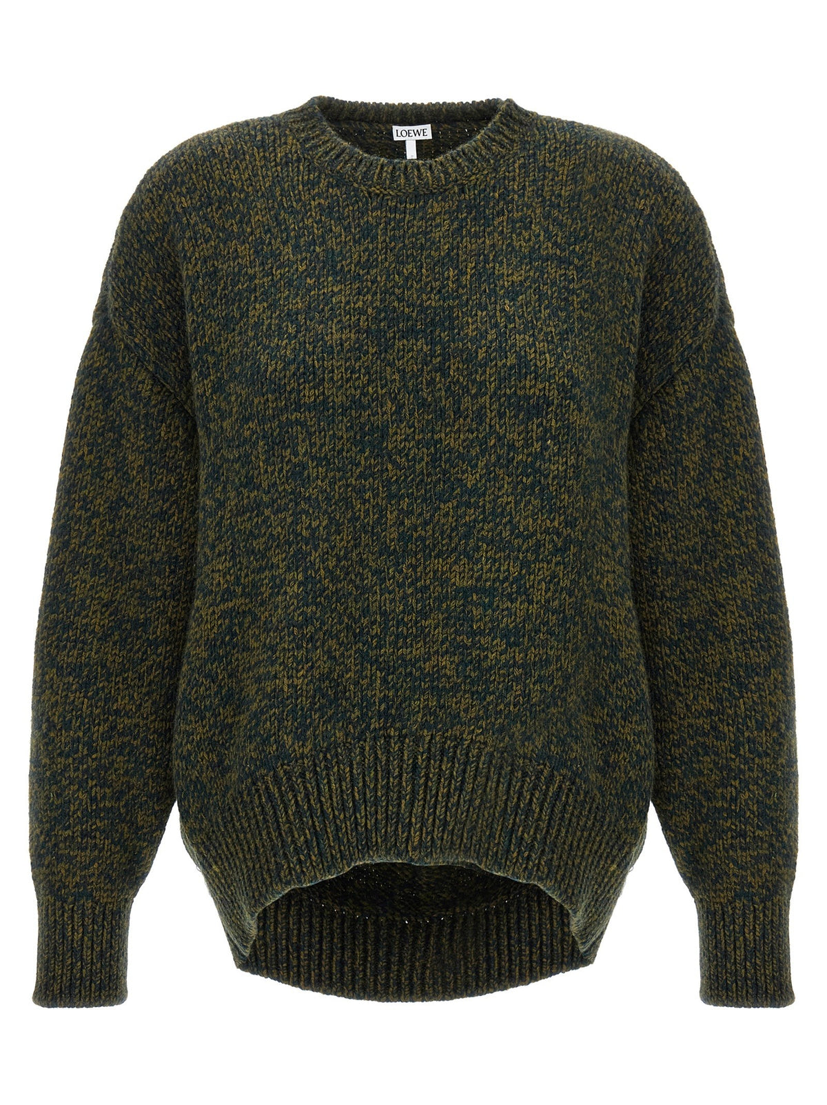 Double neck sweater