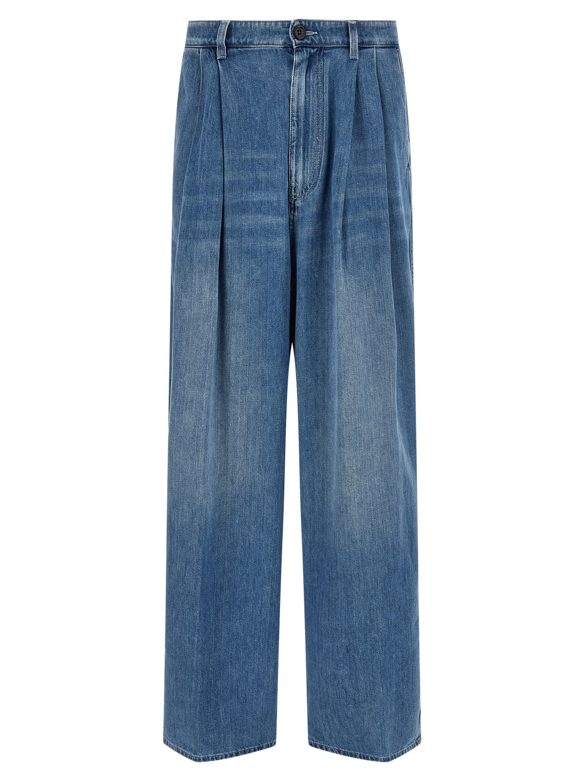 Double pleated jeans