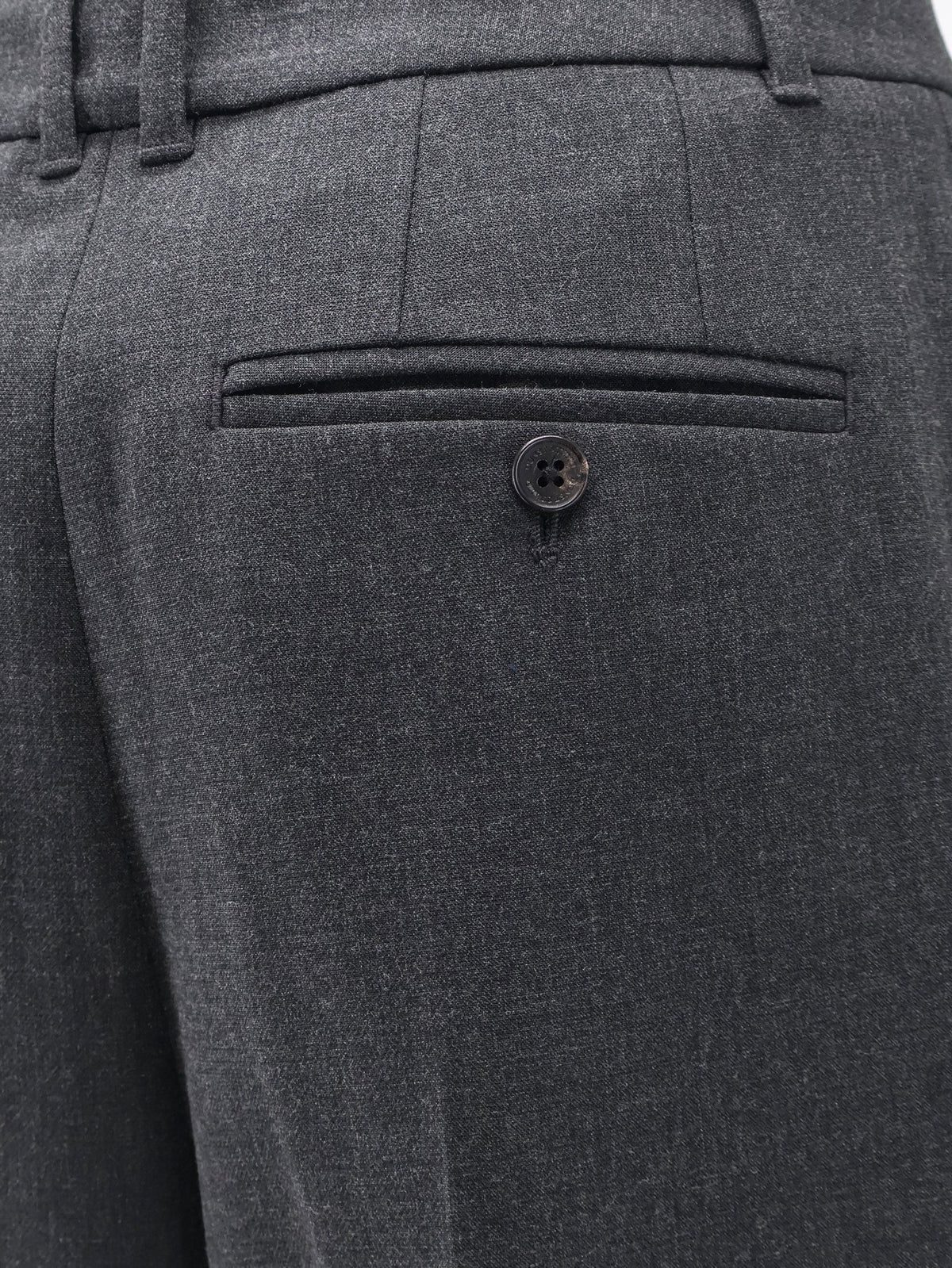 Double Pleated Trousers