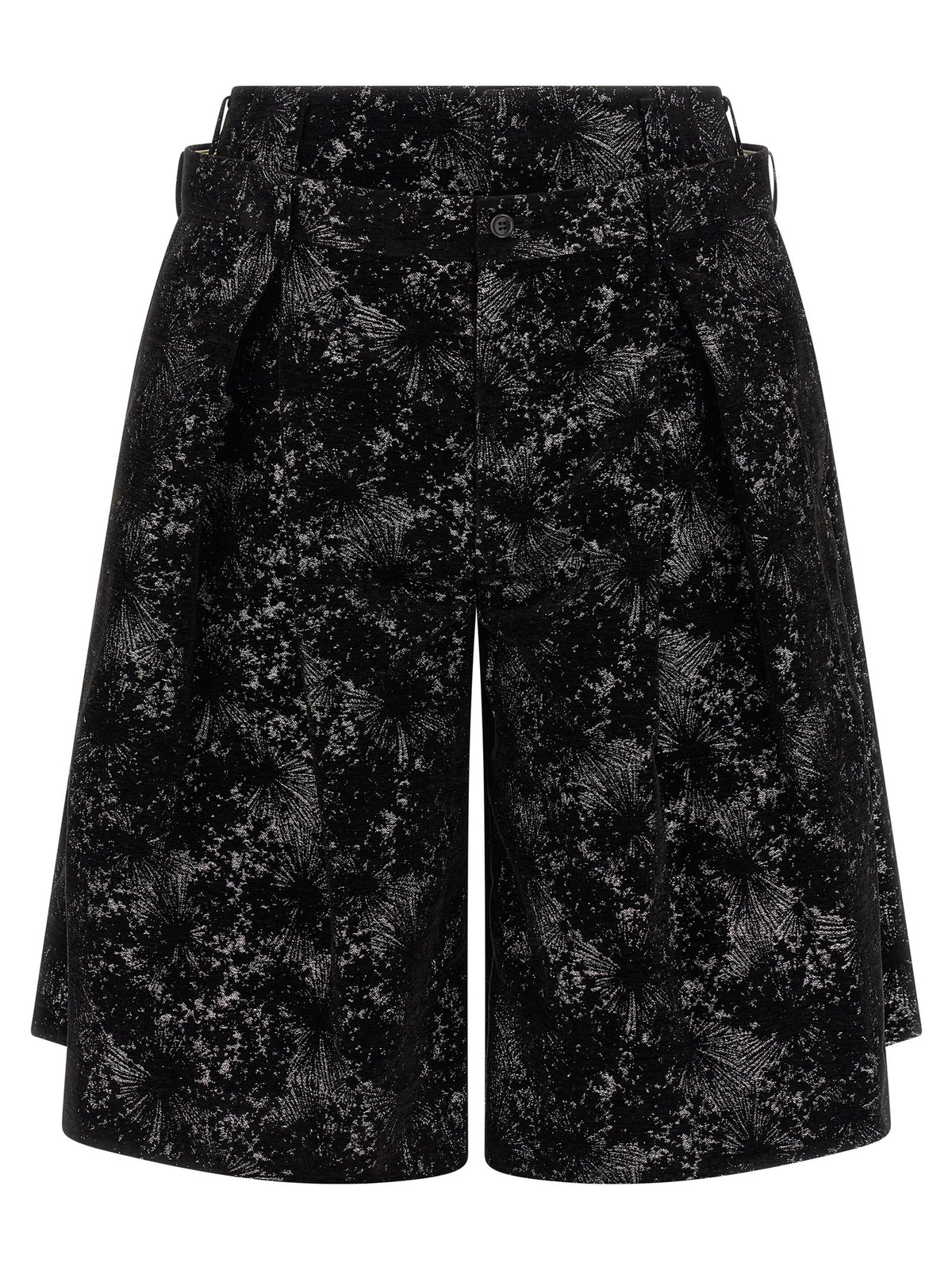 Double waist bermuda shorts