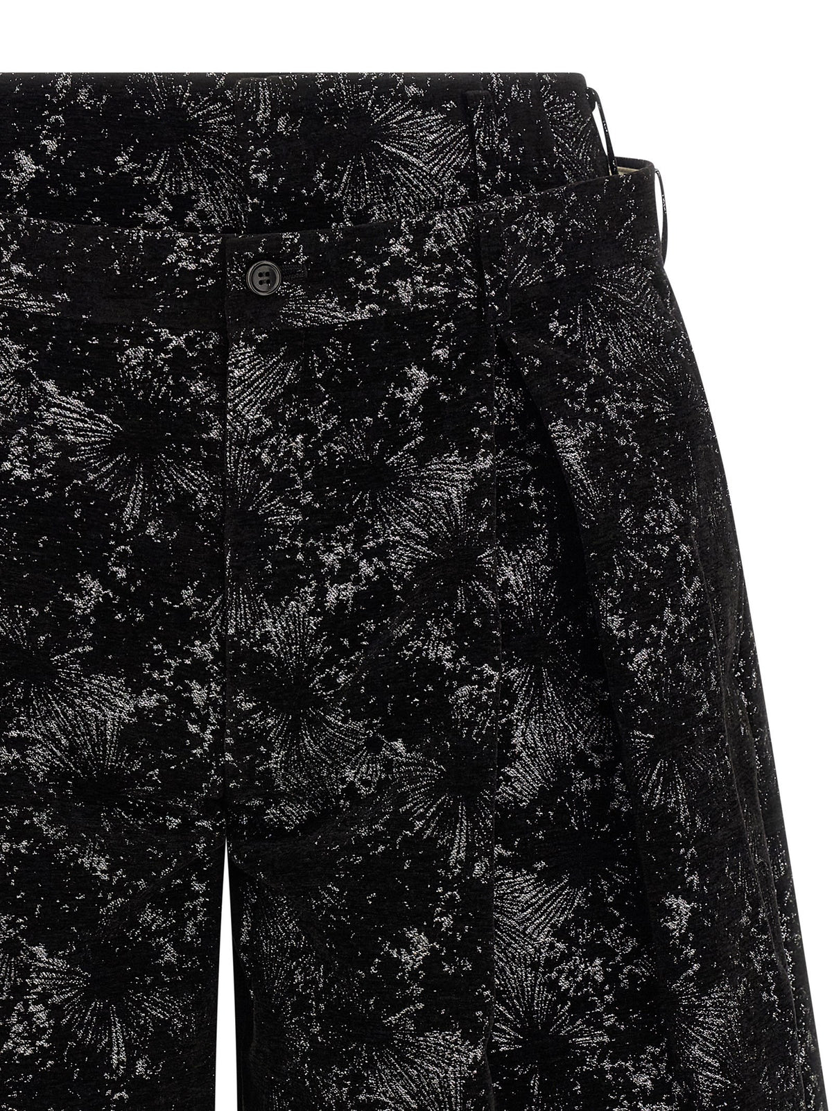 Double waist bermuda shorts
