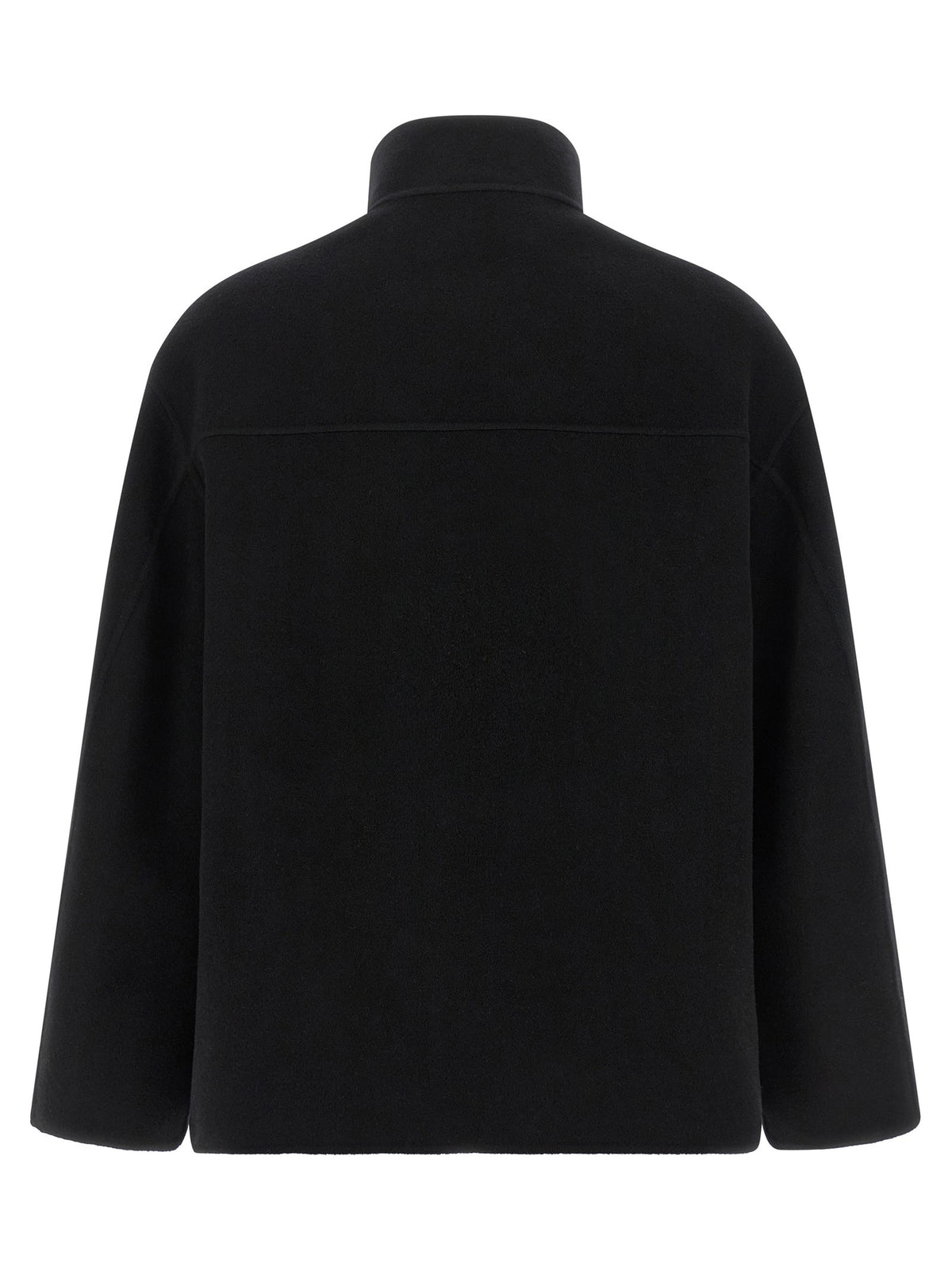 Double wool coat