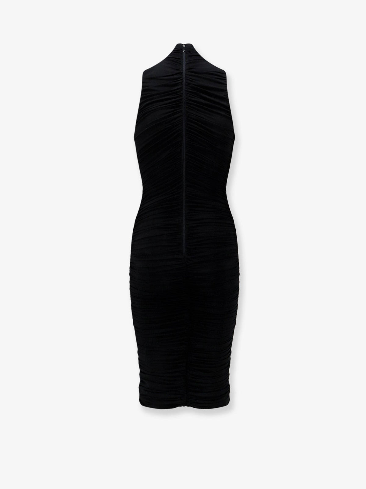 Draped midi dress