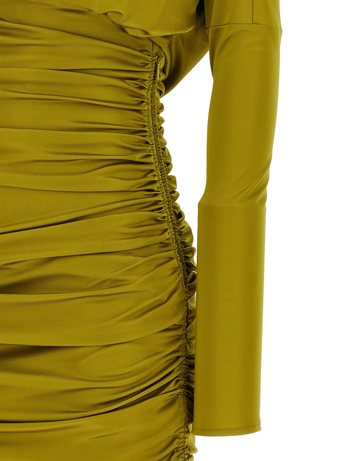 Draped mini dress