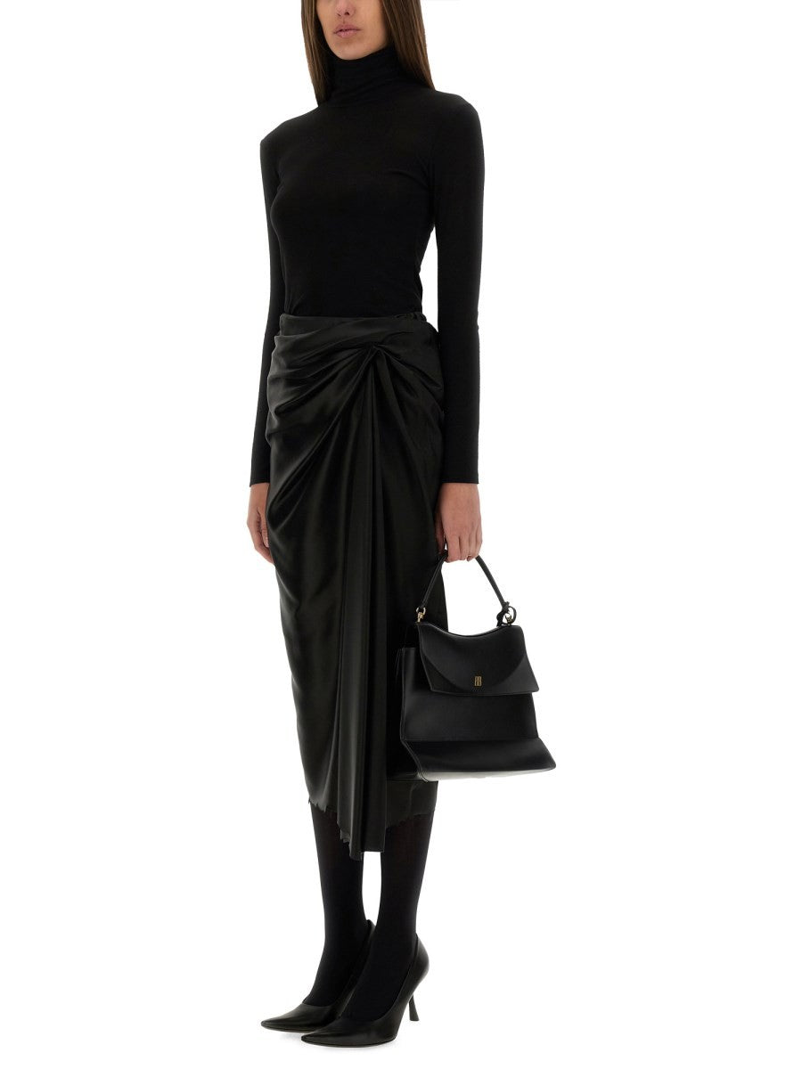 DRAPED SKIRT