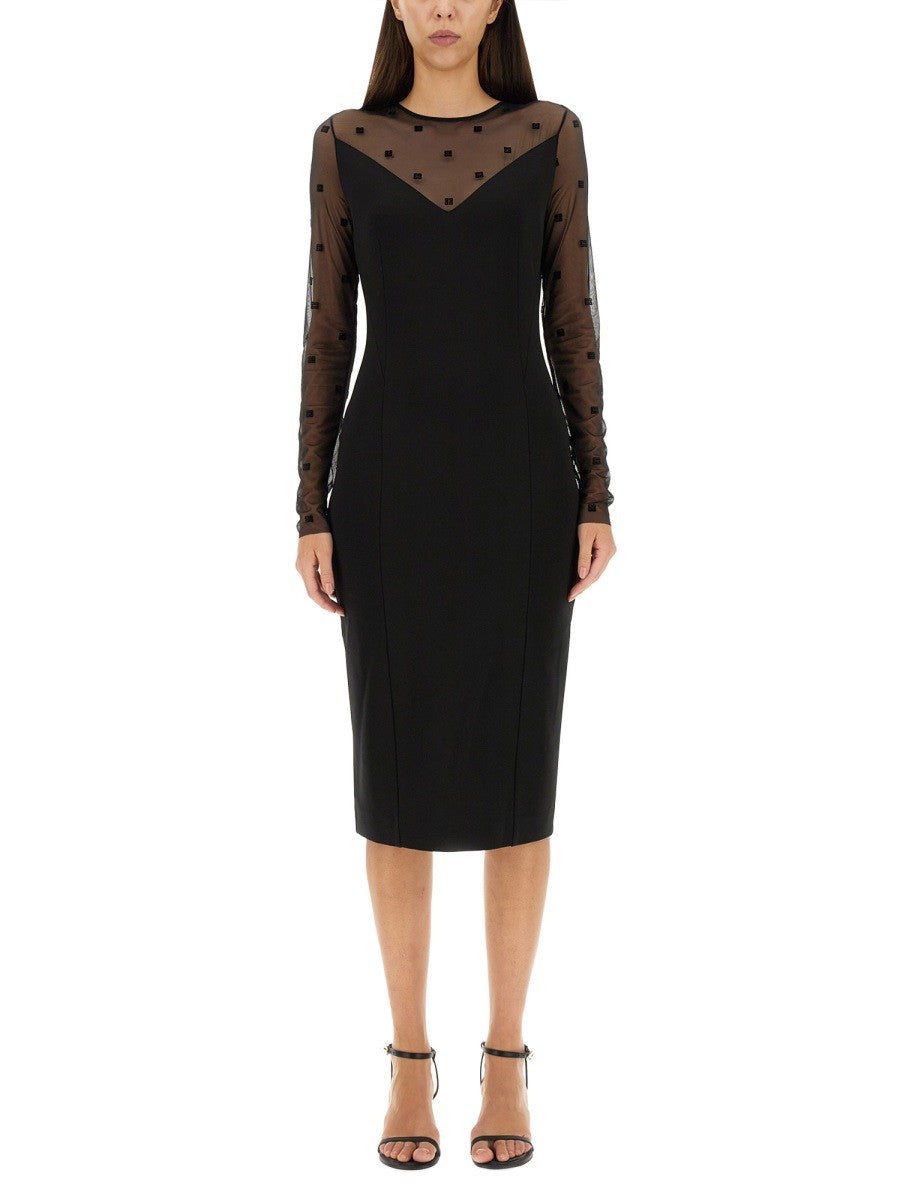 DRESS WITH 4G PATTERN