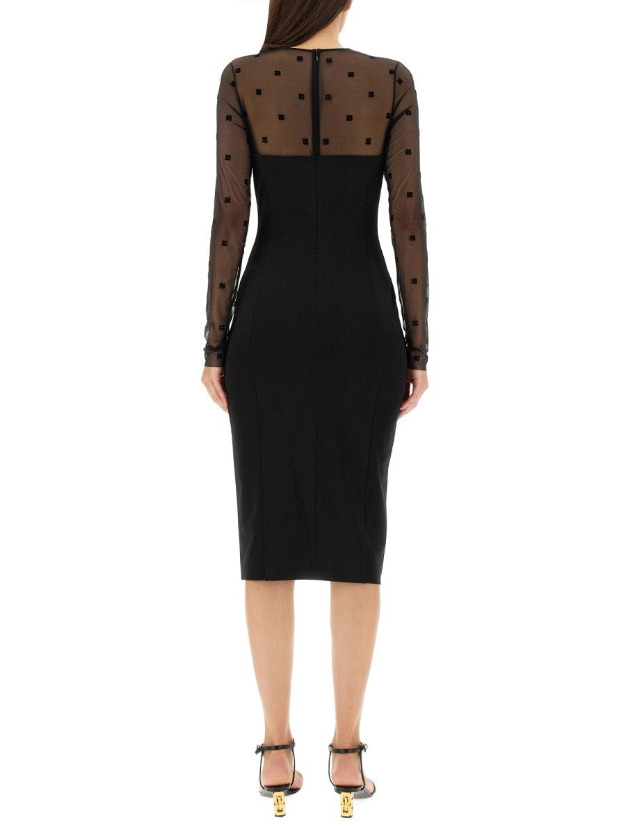 DRESS WITH 4G PATTERN
