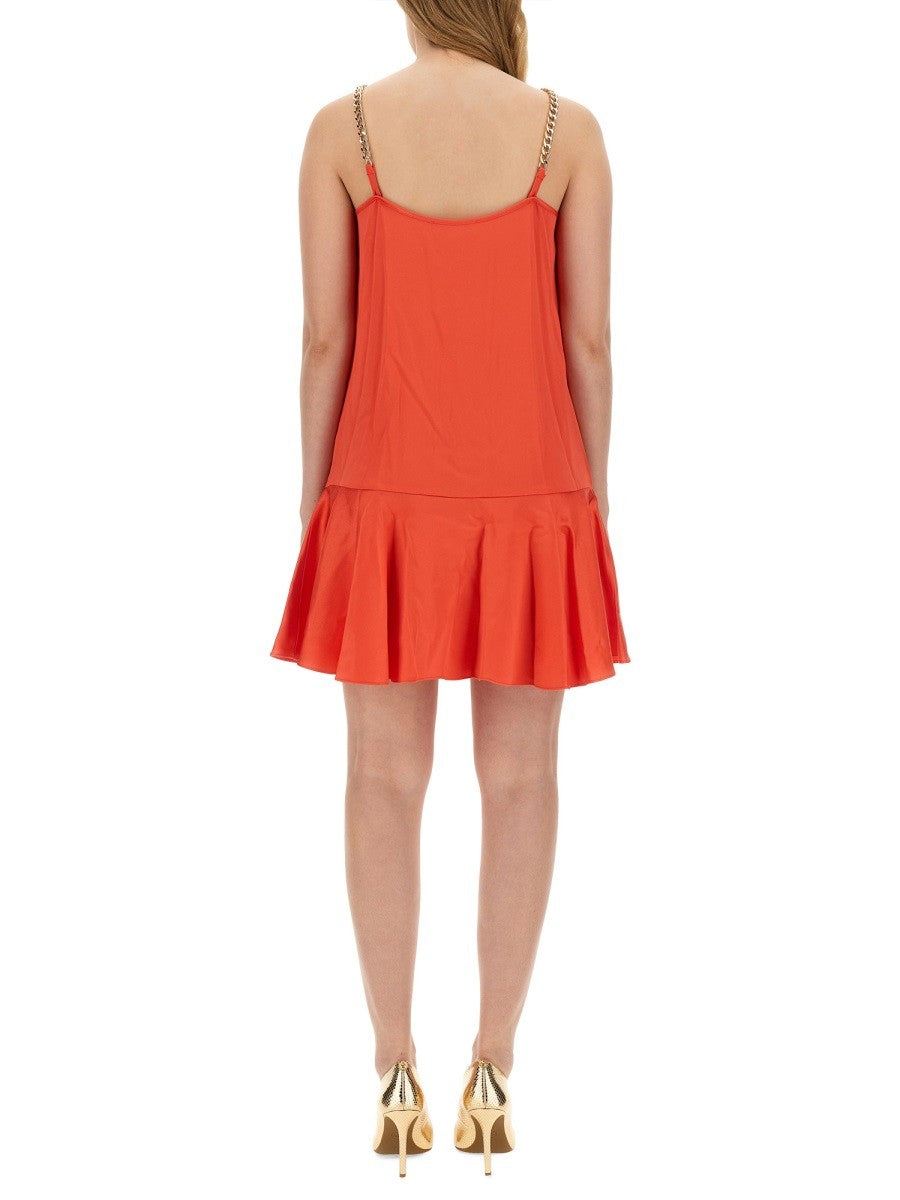 DRESS WITH CHAIN STRAPS